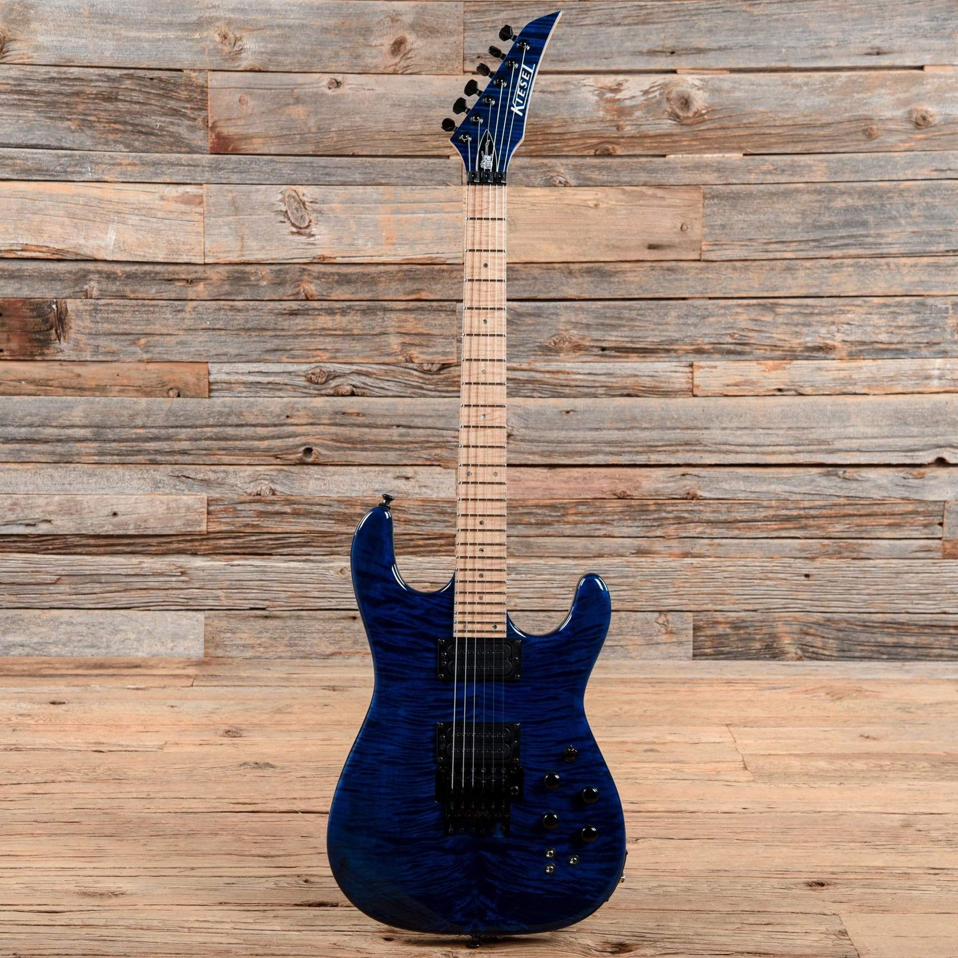 Kiesel JB200C Jason Becker Signature Blue Flame Maple Electric Guitars / Solid Body