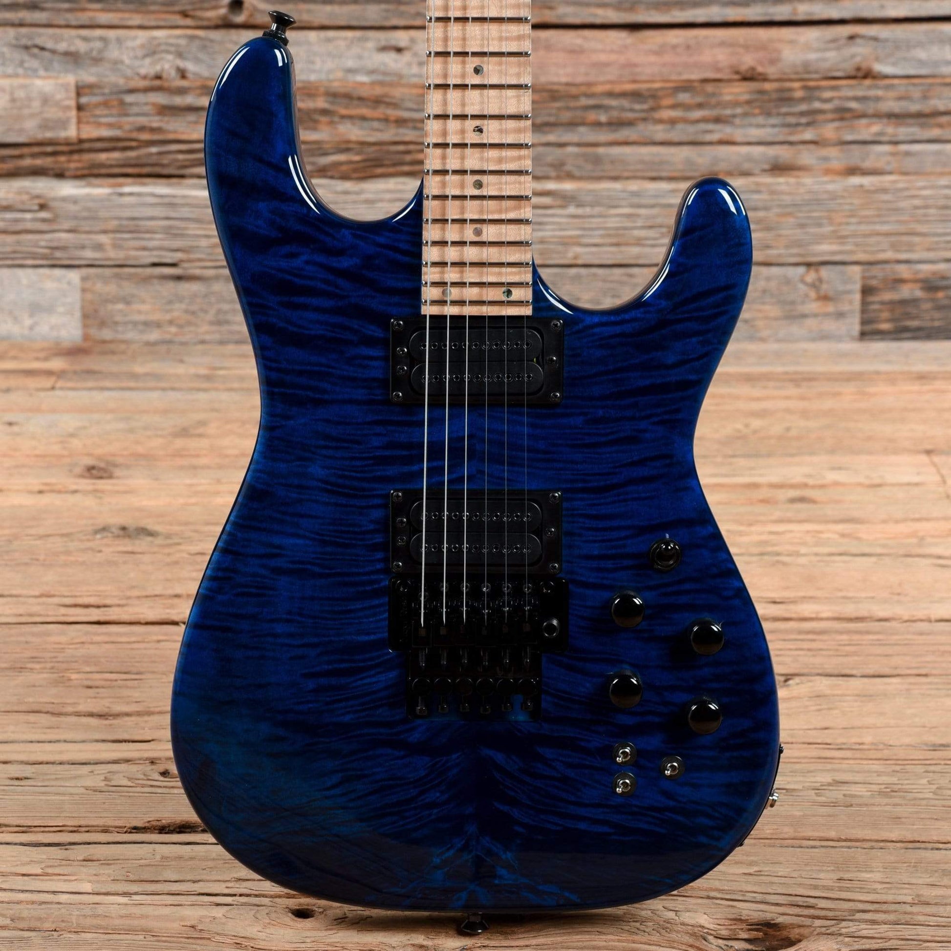 Kiesel JB200C Jason Becker Signature Blue Flame Maple Electric Guitars / Solid Body