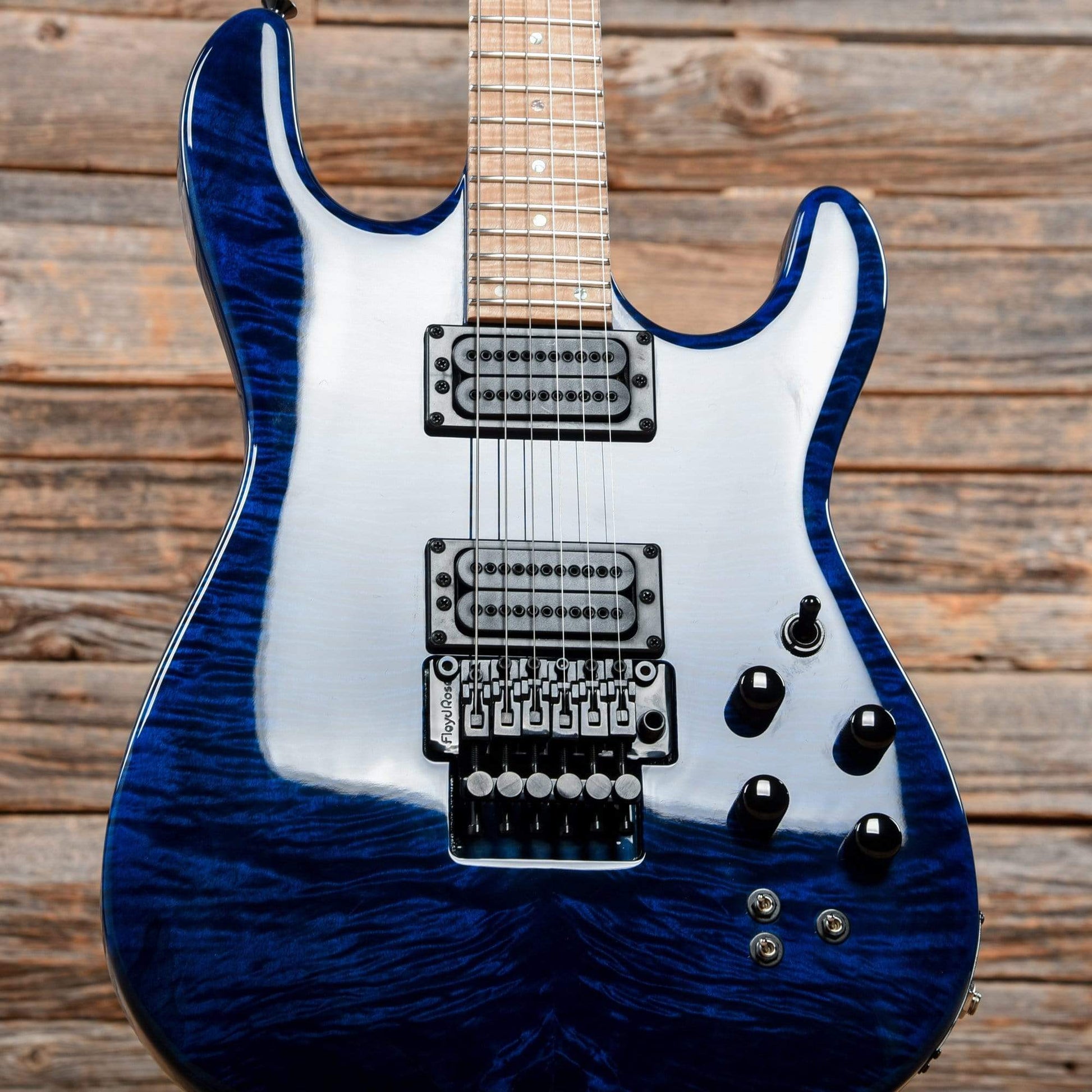 Kiesel JB200C Jason Becker Signature Blue Flame Maple Electric Guitars / Solid Body