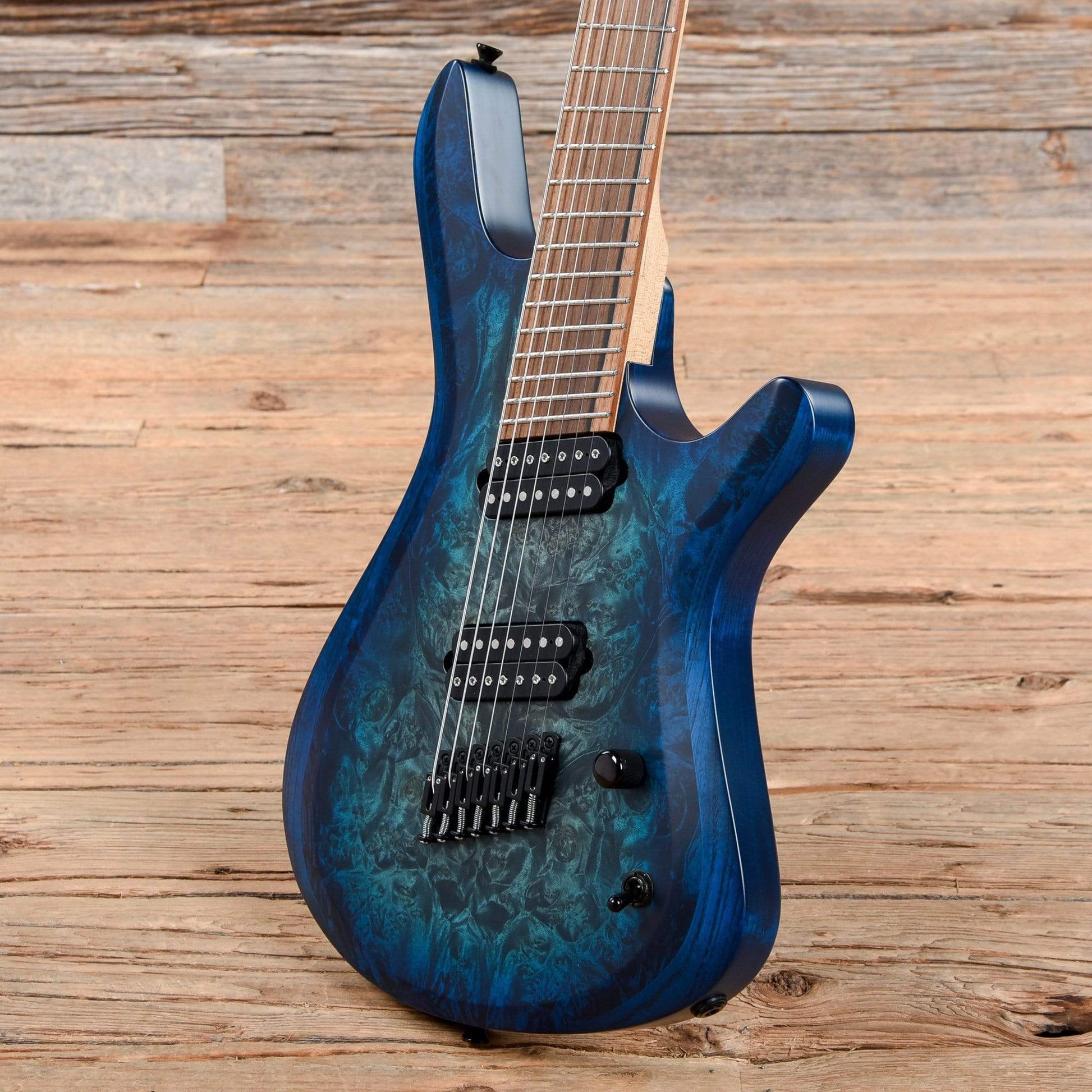 Kiesel KVM7 Vanquish Trans Aqua Burst 2017 Electric Guitars / Solid Body