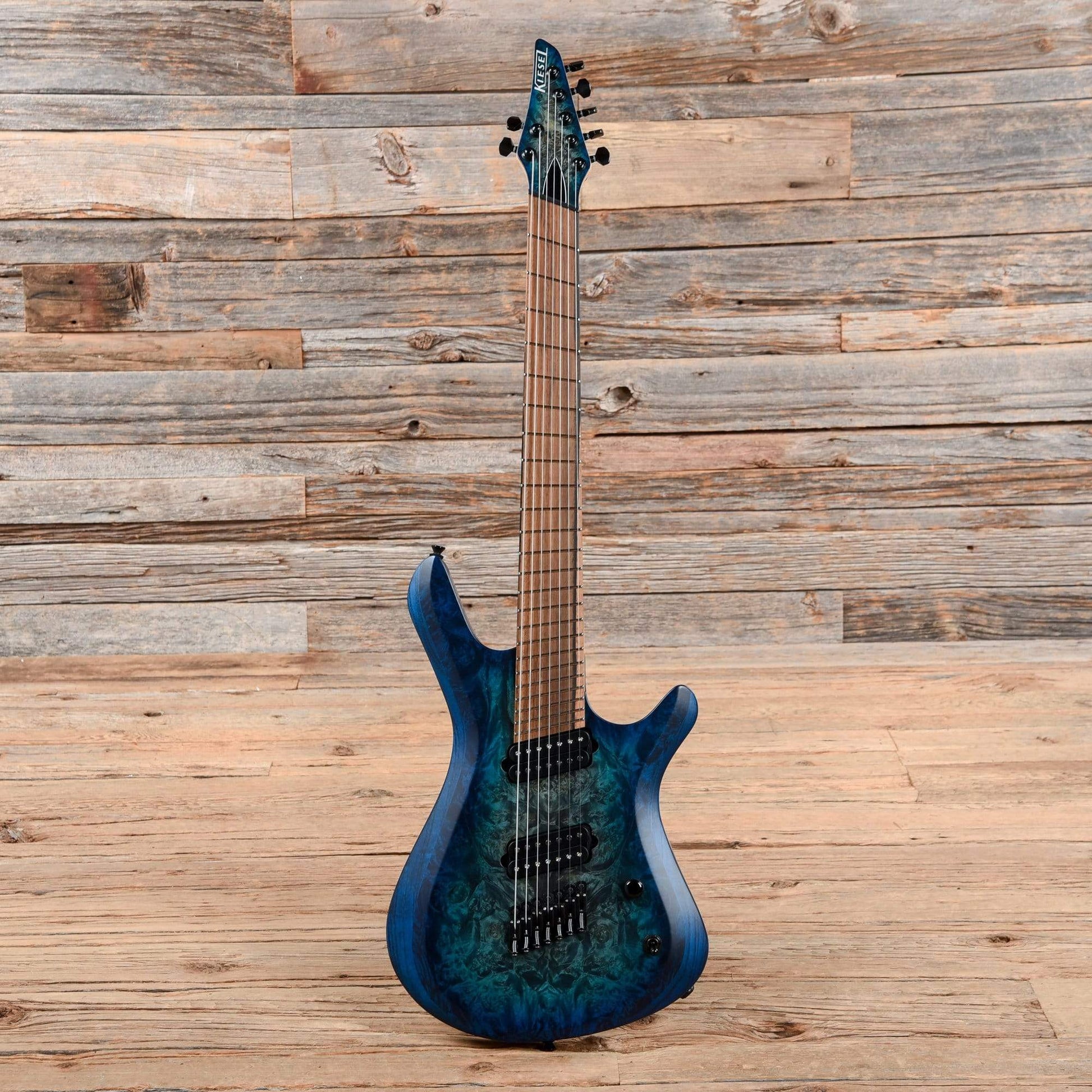 Kiesel KVM7 Vanquish Trans Aqua Burst 2017 Electric Guitars / Solid Body