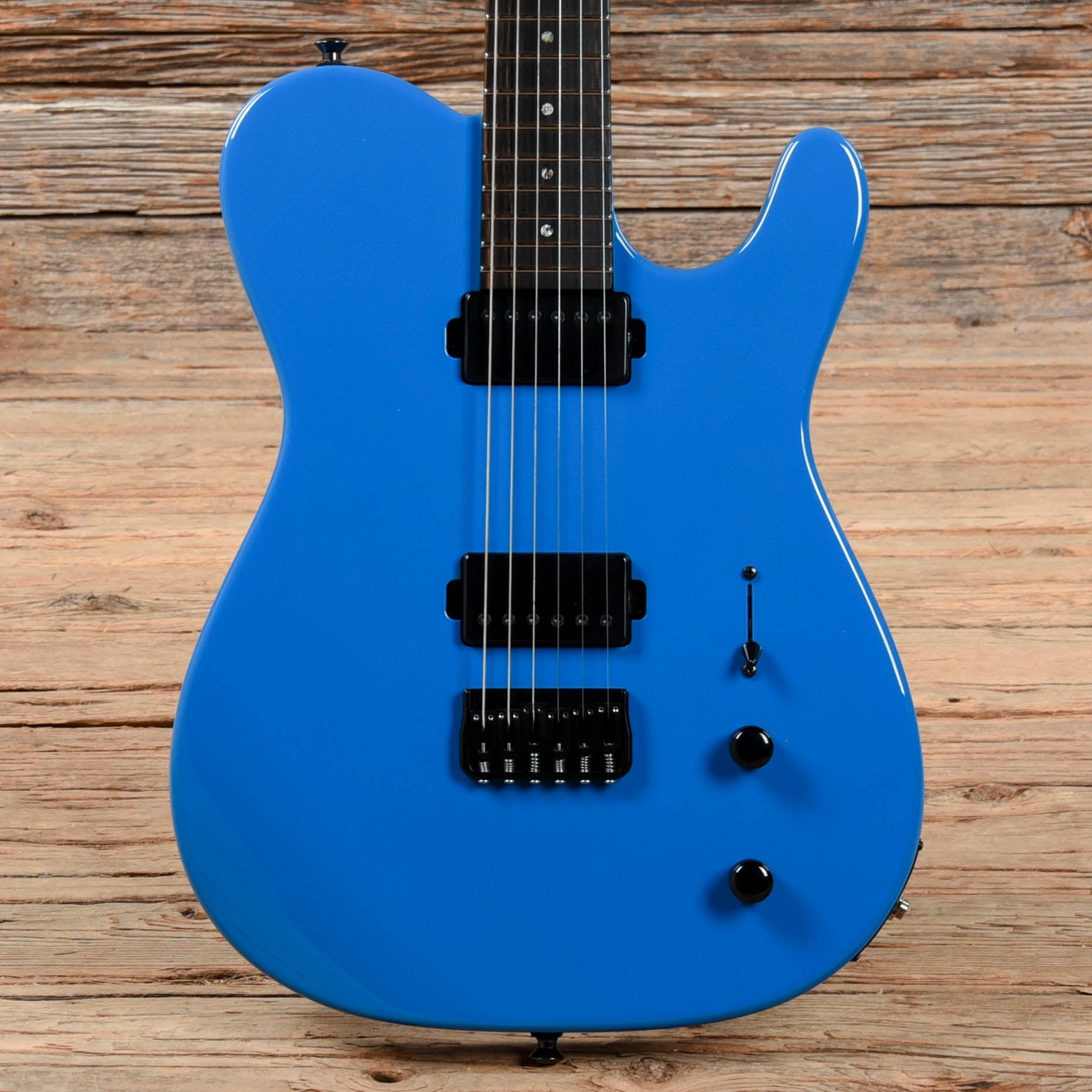 Kiesel Solo 6 Grabber Blue Electric Guitars / Solid Body