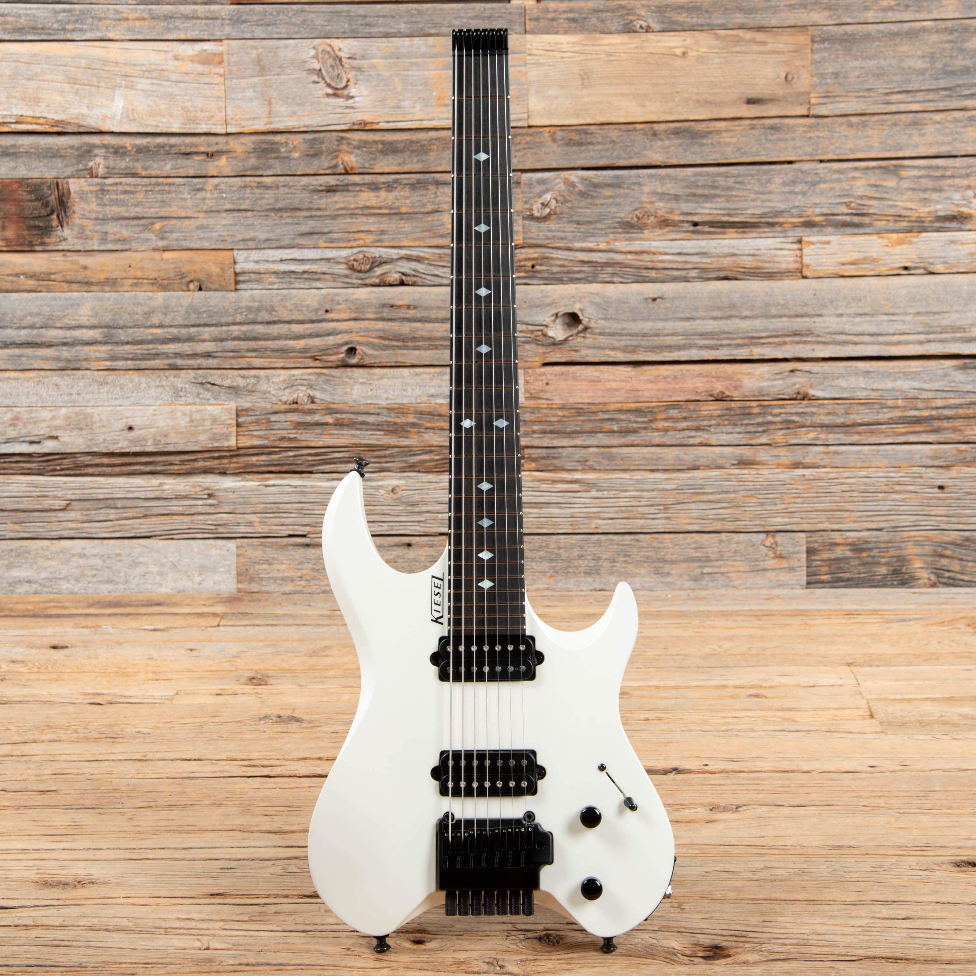 Kiesel Vader V7X Satin White 2019 – Chicago Music Exchange