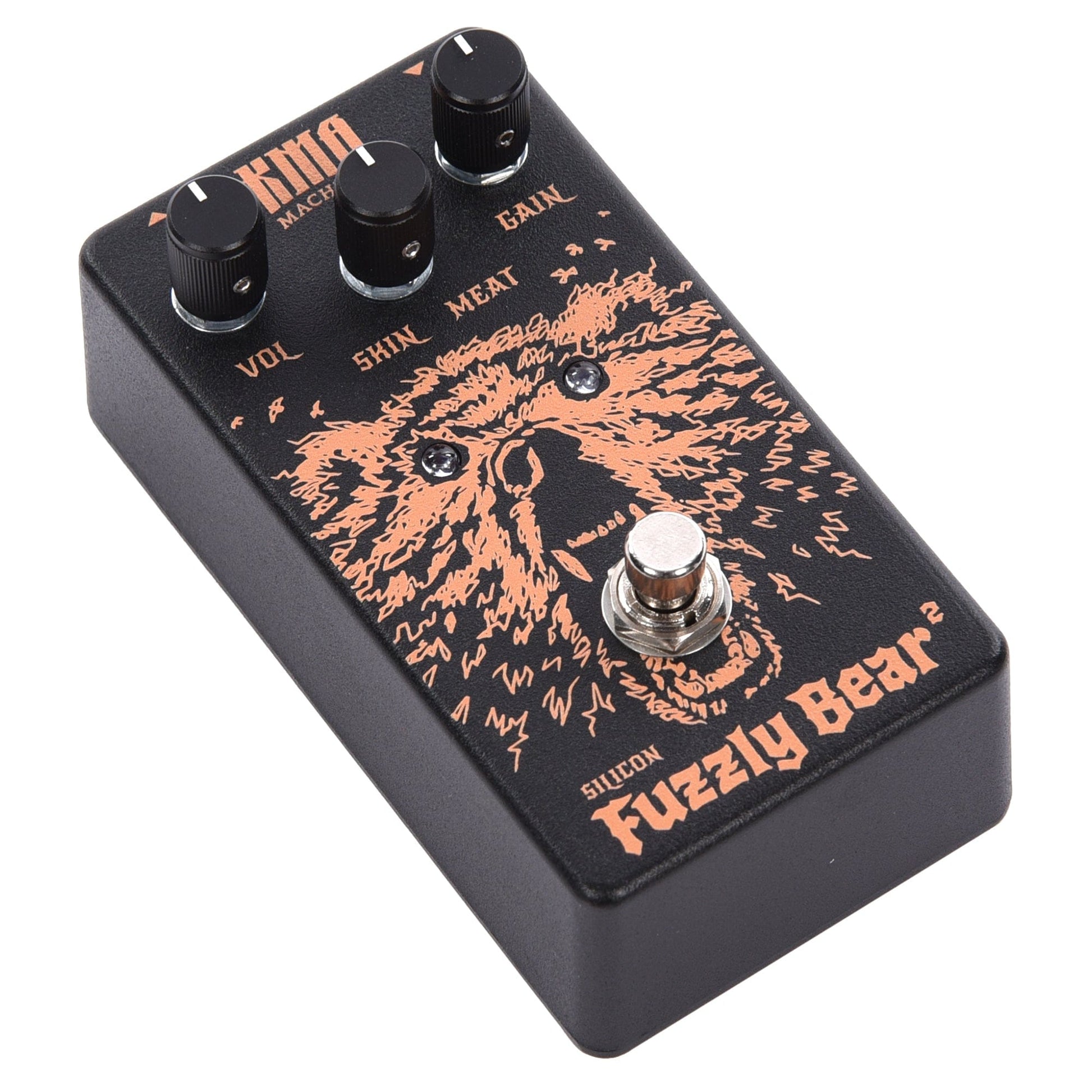 KMA Machines Silicon Fuzzly Bear 2 Pedal Effects and Pedals / Fuzz