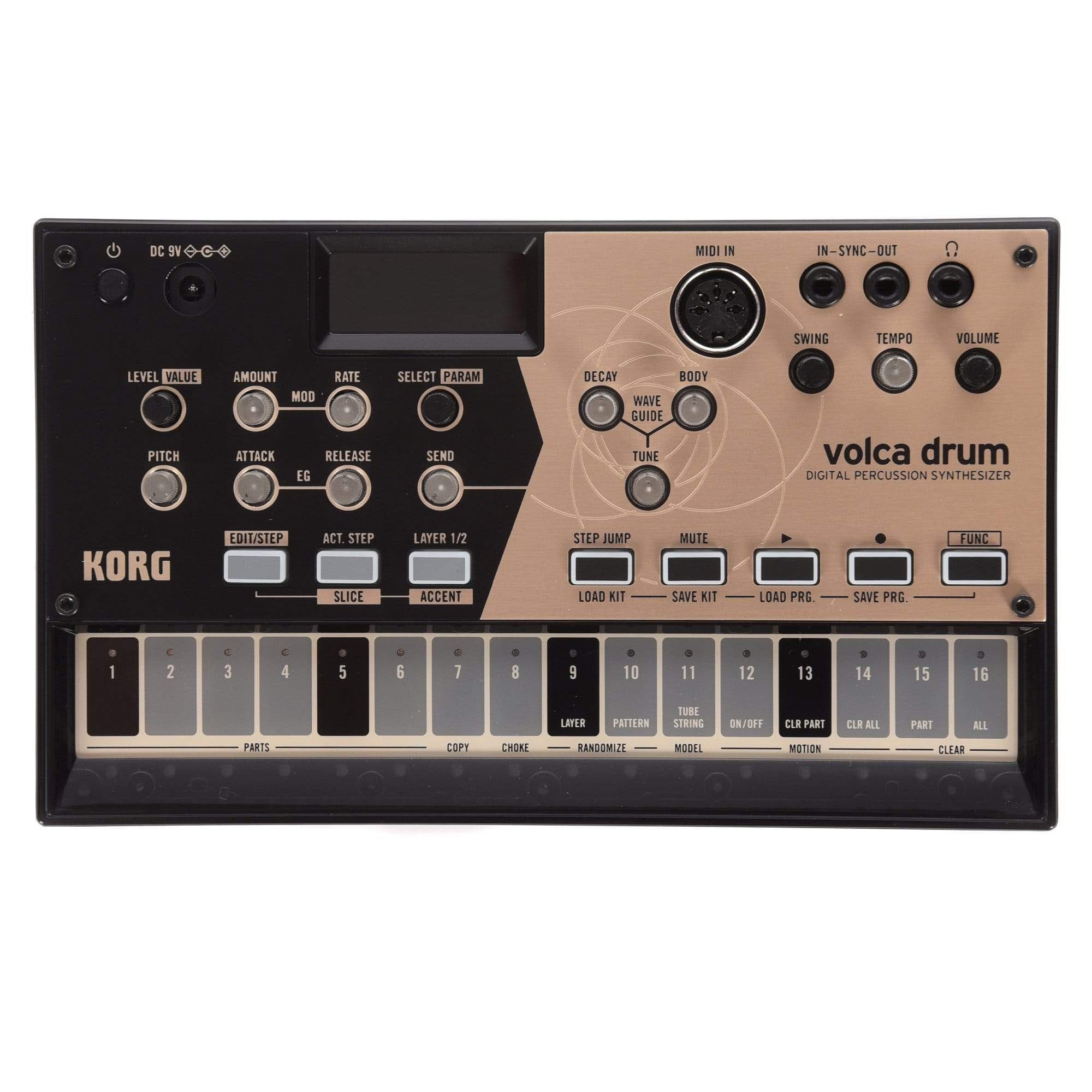 Korg Volca Drum Physical Modeling Drum Synthesizer Drums and Percussion / Drum Machines and Samplers