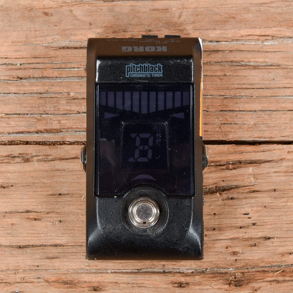 Korg PB-01 Pitchblack Pedal Tuner – Chicago Music Exchange