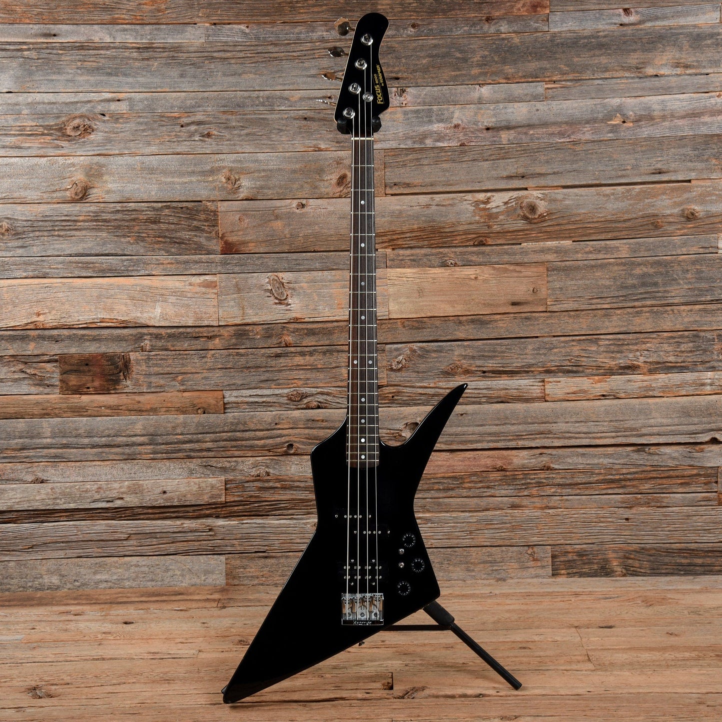 Kramer Focus Model 8000 Bass Black 1988 Bass Guitars / 4-String