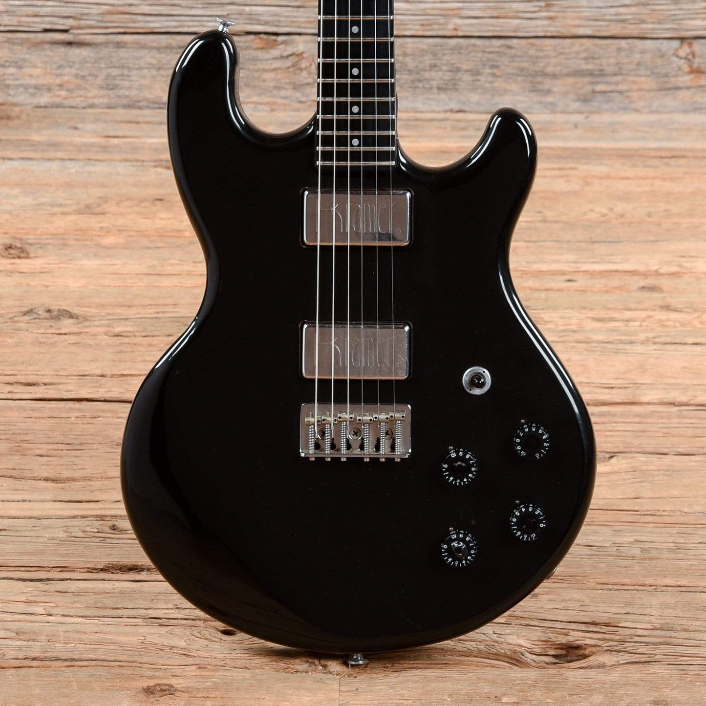 Kramer 450G Deluxe Black 1979 Electric Guitars / Solid Body