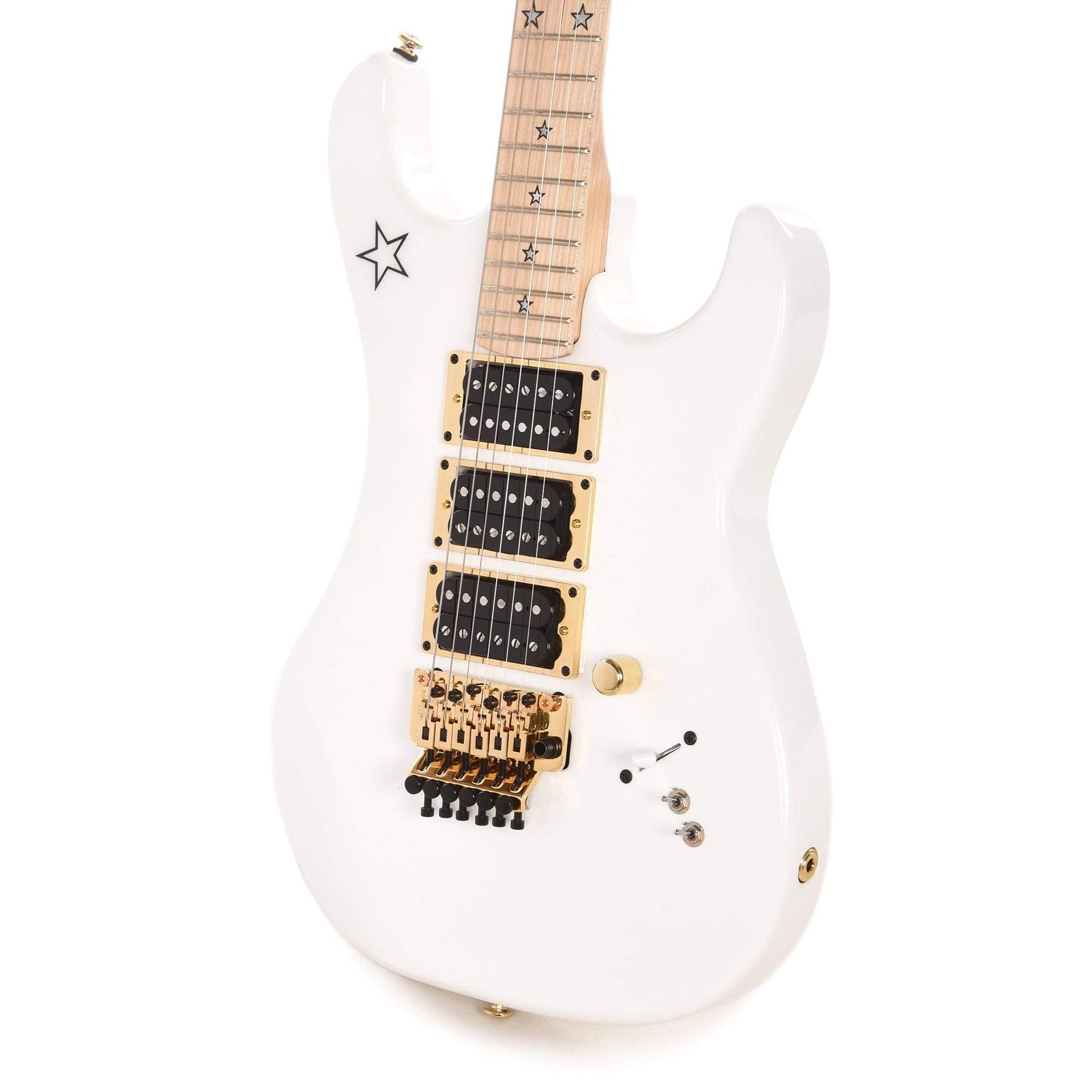 Kramer Jersey Star Alpine White Electric Guitars / Solid Body