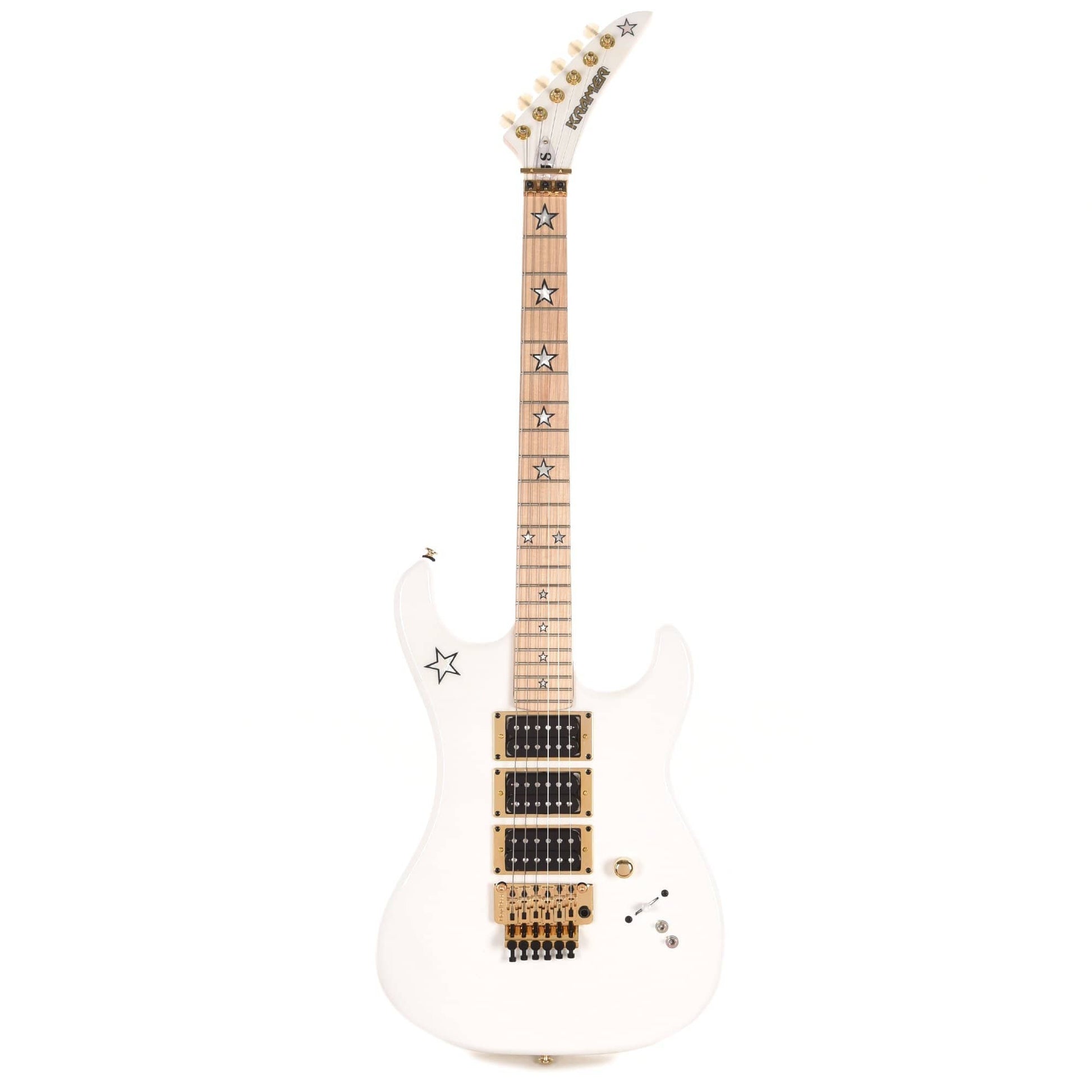 Kramer Jersey Star Alpine White Electric Guitars / Solid Body