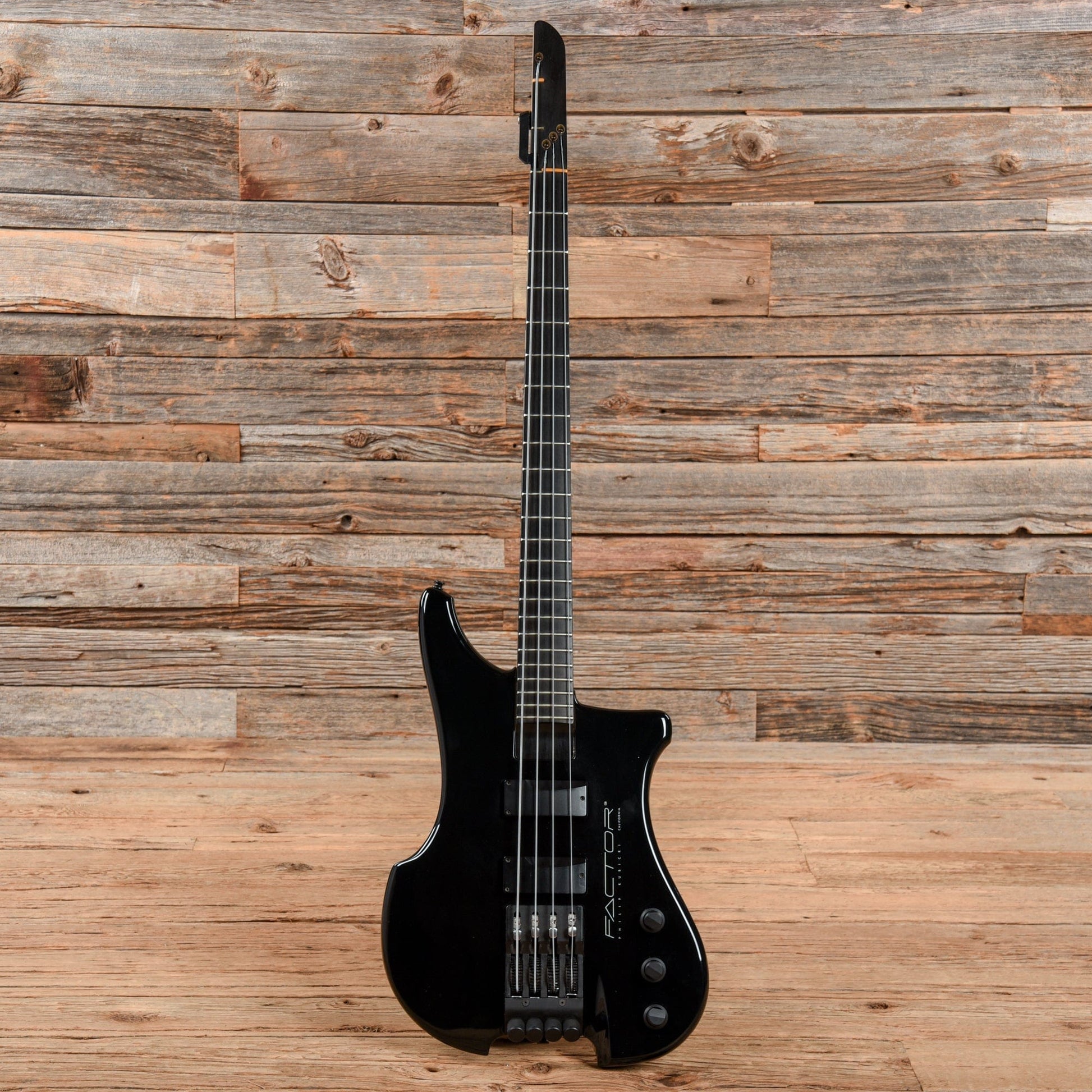 Kubicki Ex Factor Bass Black 1989 Bass Guitars / 4-String