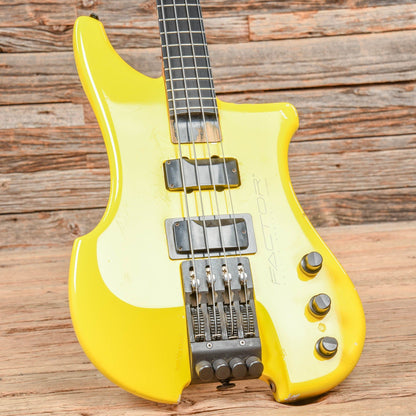 Kubicki Factor Bass Yellow Bass Guitars / 4-String