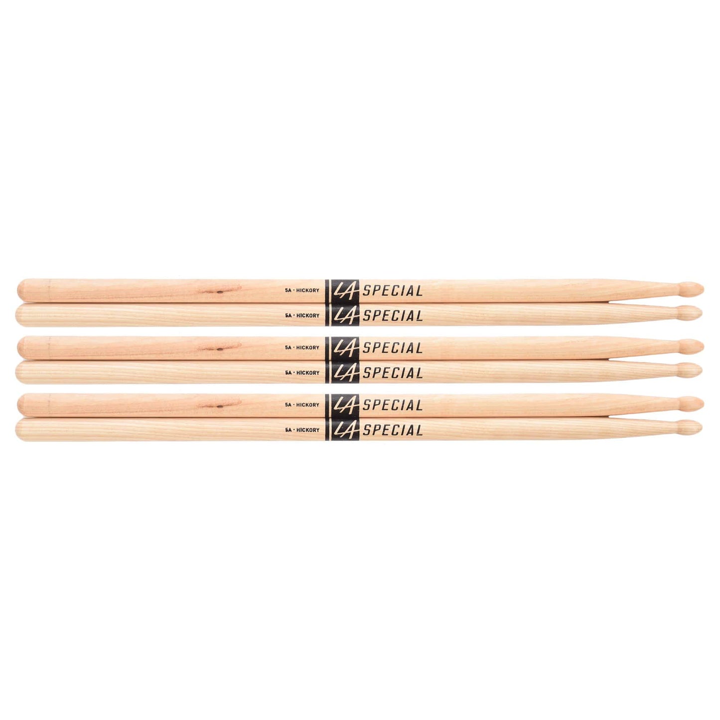 Promark LA Special 5A Wood Tip Drum Sticks (3 Pair Bundle) Drums and Percussion / Parts and Accessories / Drum Sticks and Mallets