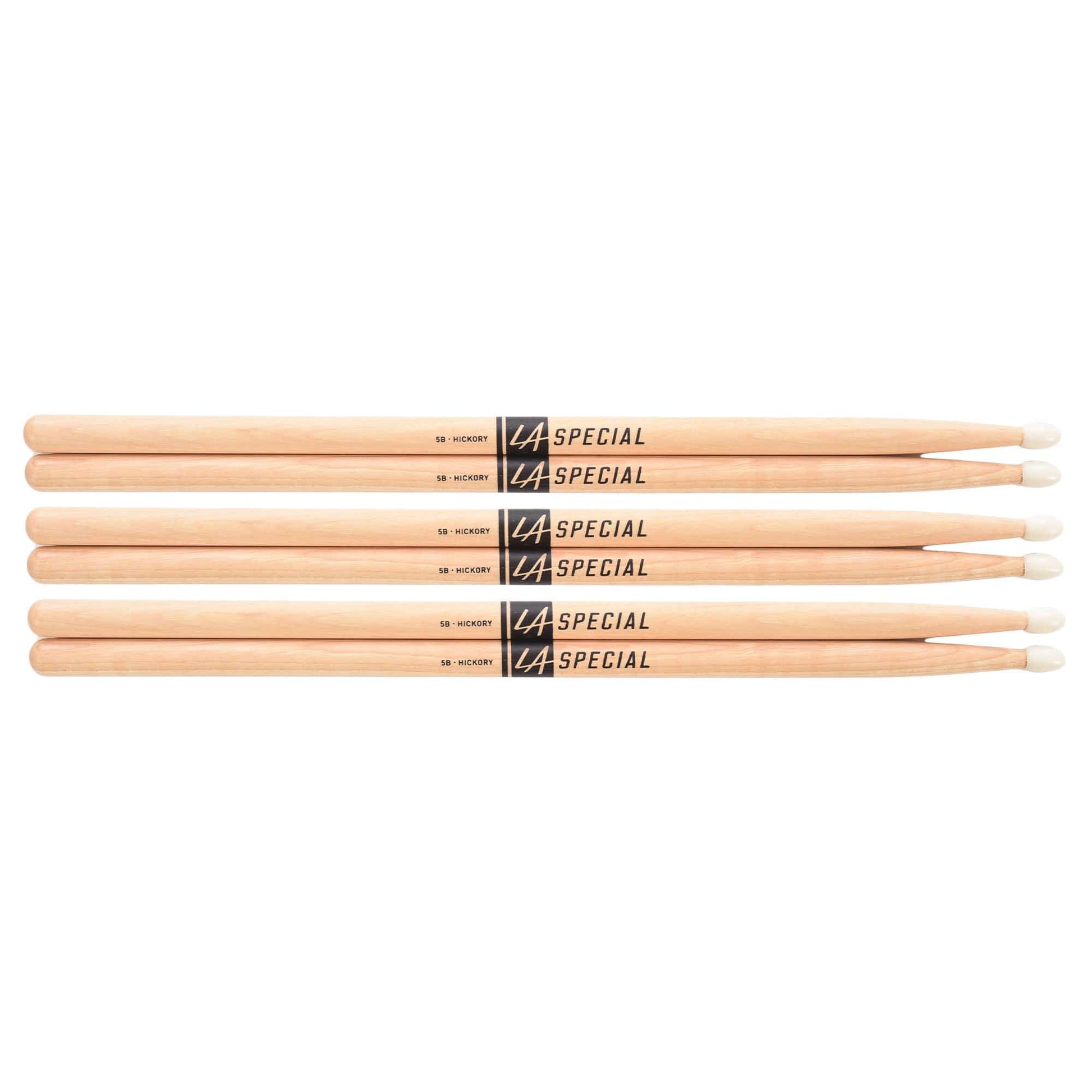 Promark LA Special 5B Nylon Tip Drum Sticks (3 Pair Bundle) Drums and Percussion / Parts and Accessories / Drum Sticks and Mallets