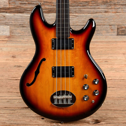 Lakland Skyline Hollowbody Fretless Sunburst 2003 Bass Guitars / 4-String