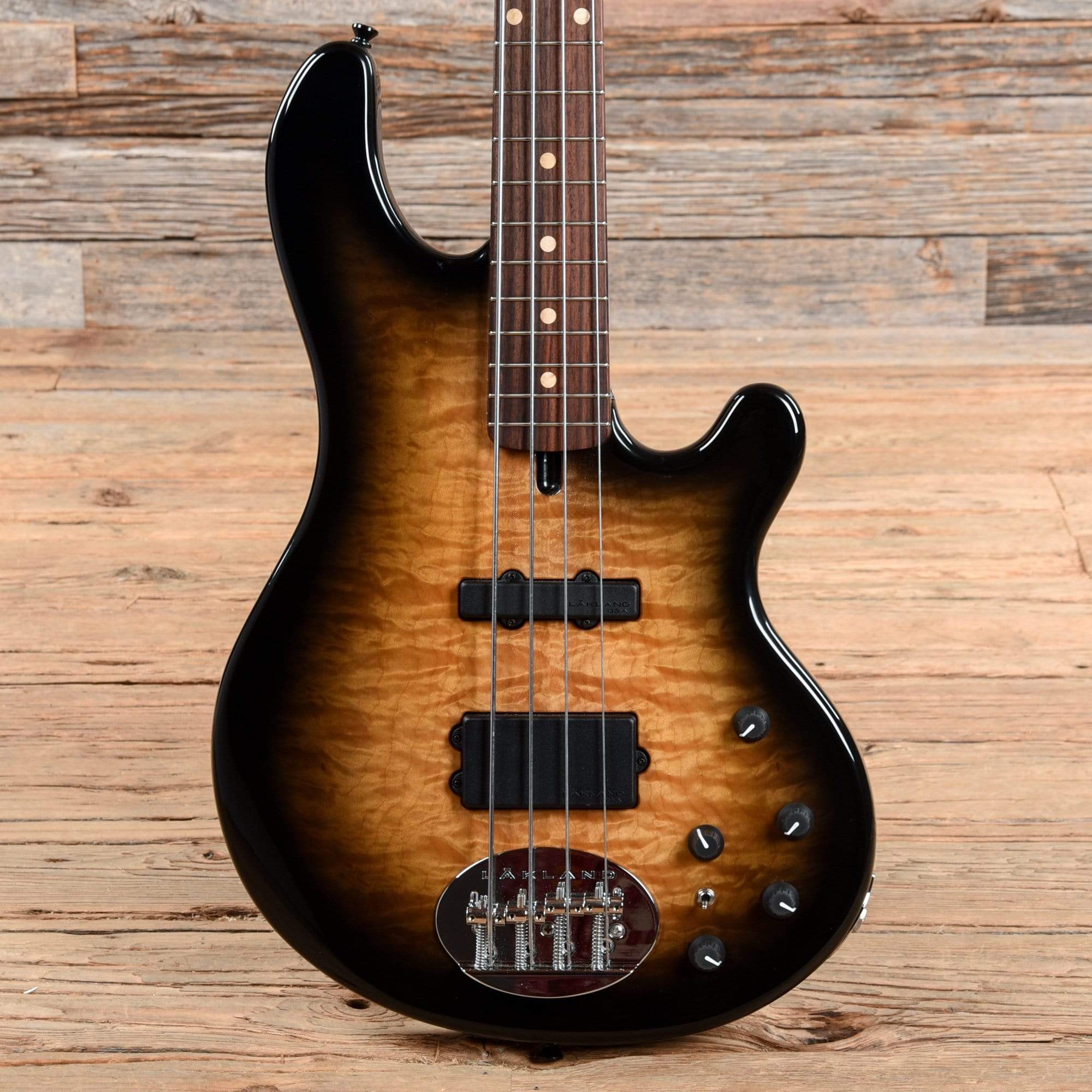 Lakland USA 44-94 Deluxe Sunburst – Chicago Music Exchange