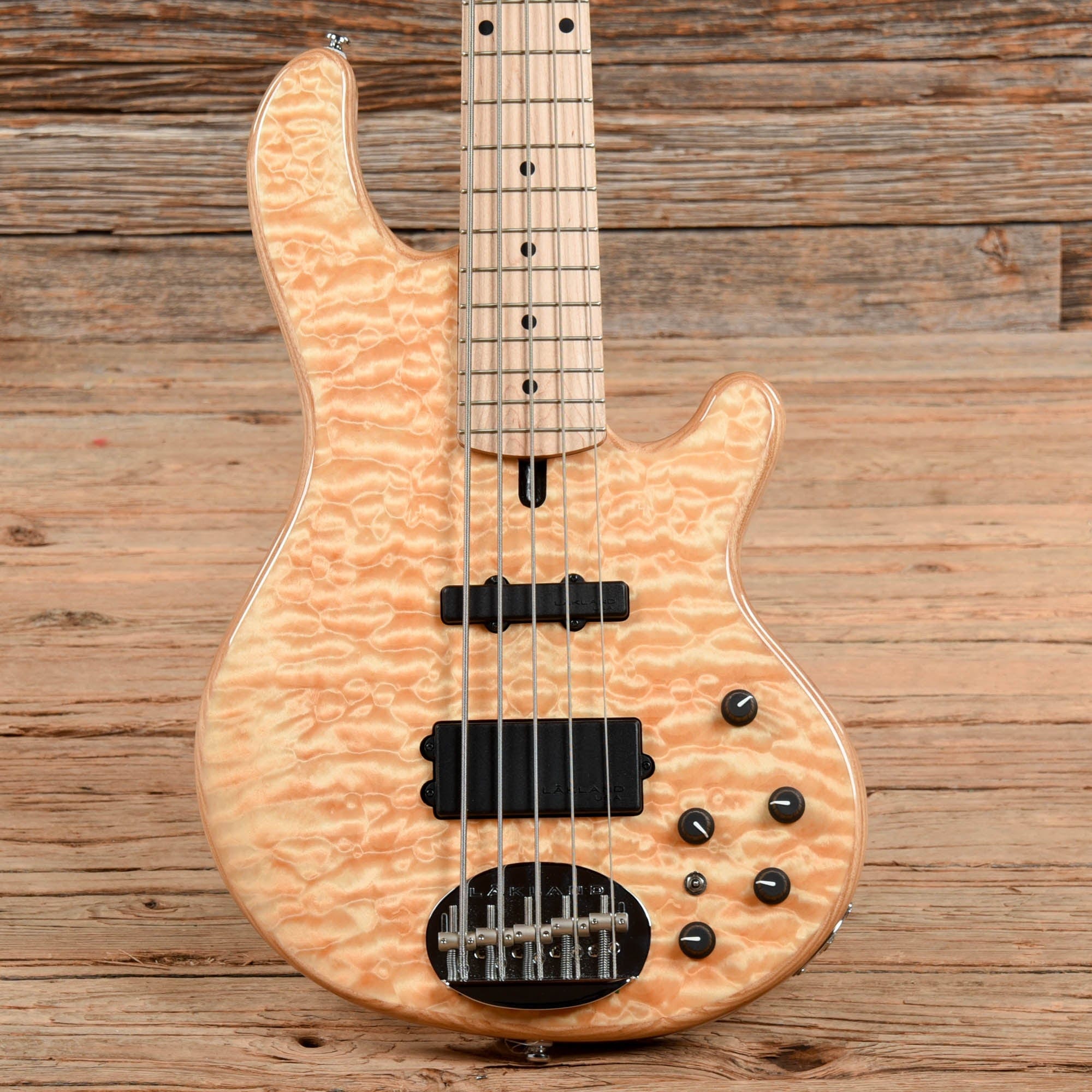 Lakland Skyline 55-02 Deluxe Natural – Chicago Music Exchange