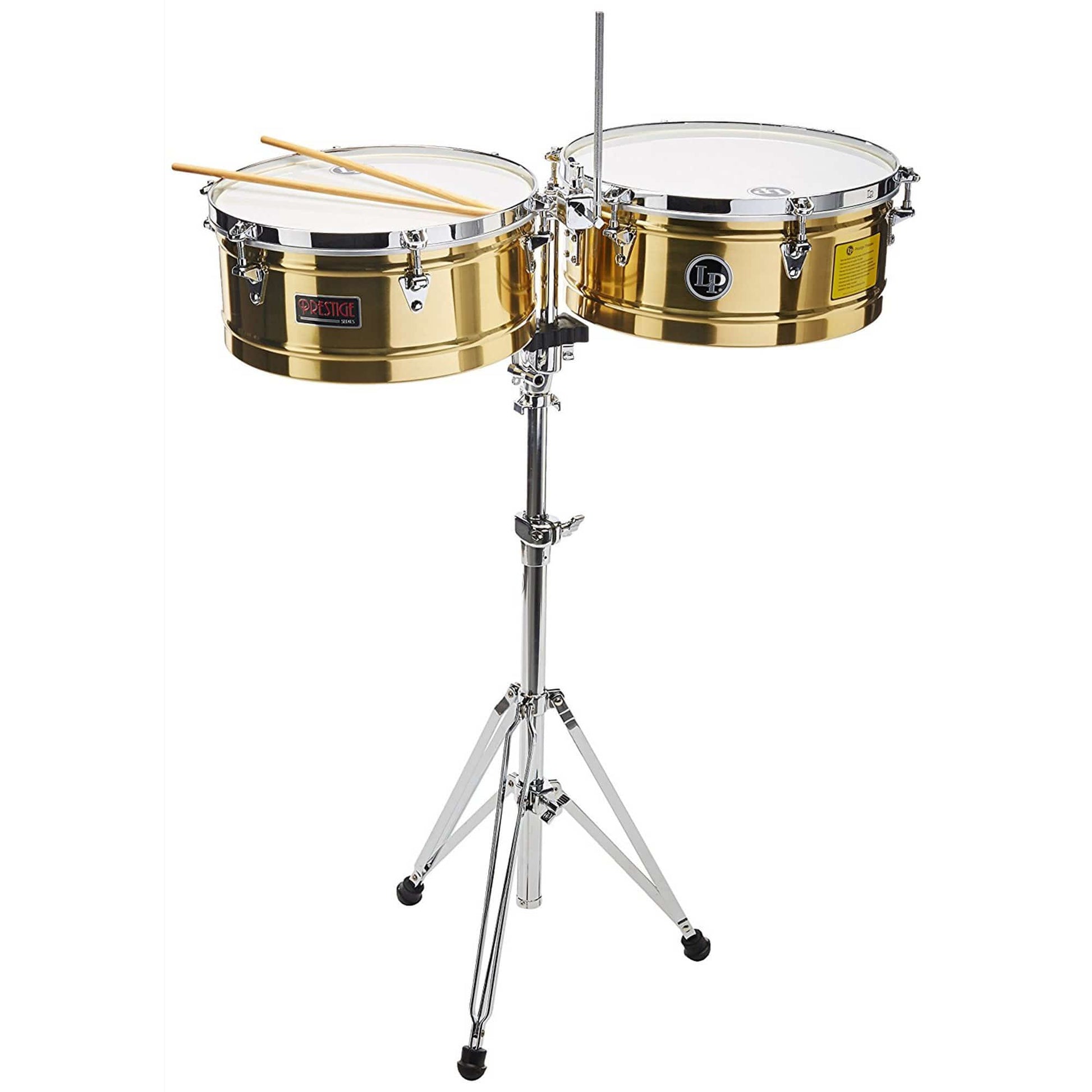 LP Prestige 14" and 15" Timbales Brass Drums and Percussion / Auxiliary Percussion