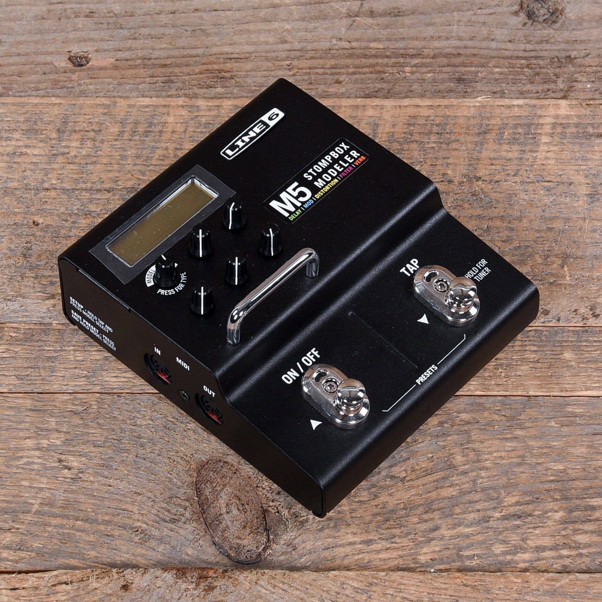 Line 6 M5 Single Effect Stompbox Modeler Pedaler – Chicago Music Exchange