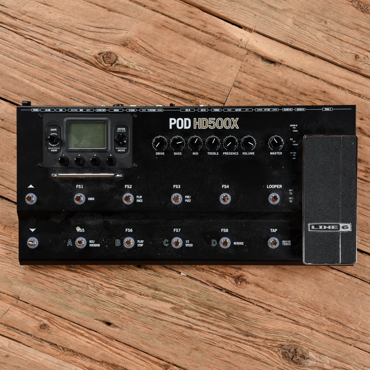 Line 6 POD HD500X Multi-Effect and Amp Modeler Effects and Pedals / Multi-Effect Unit