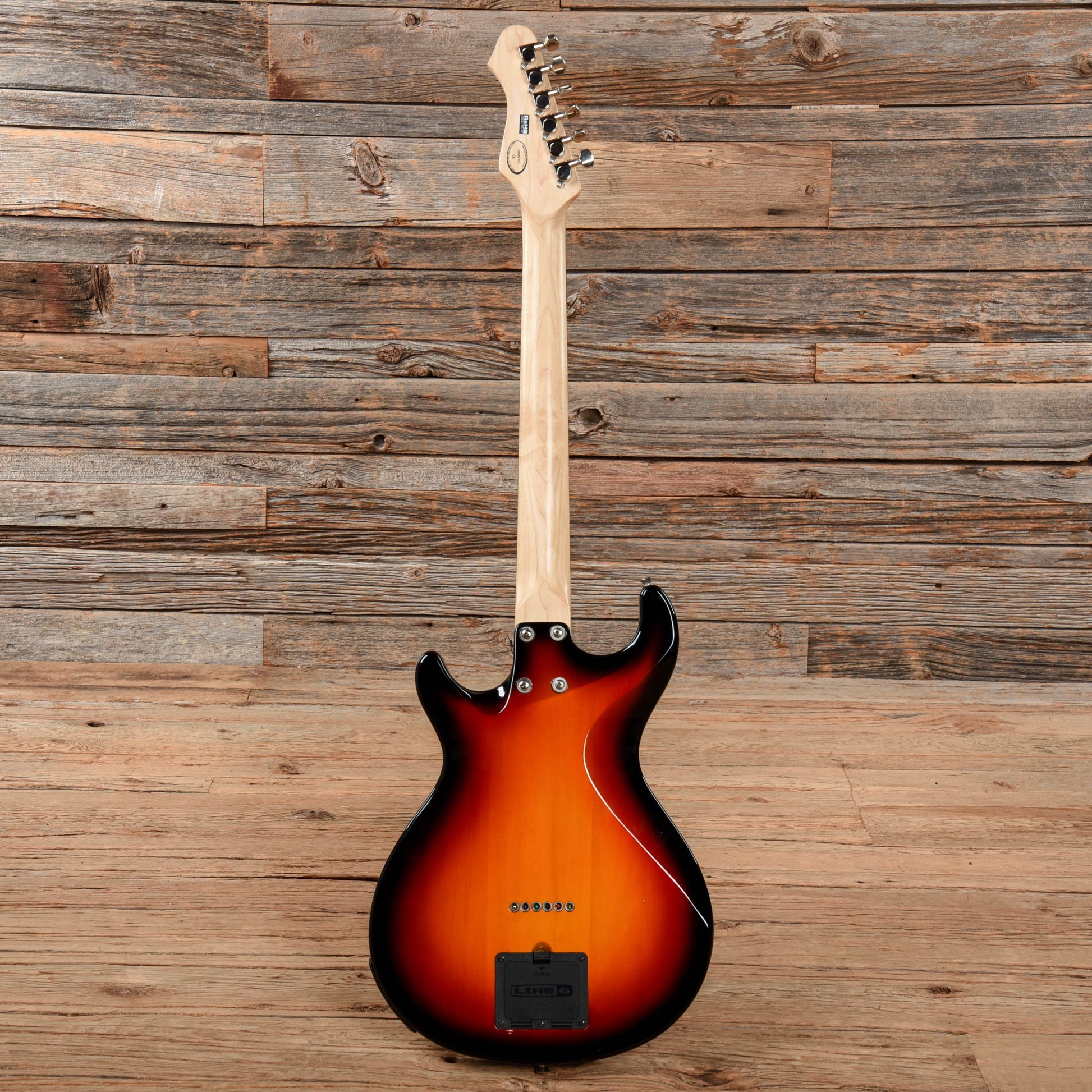 Line 6 Variax 300 Sunburst Electric Guitars / Solid Body