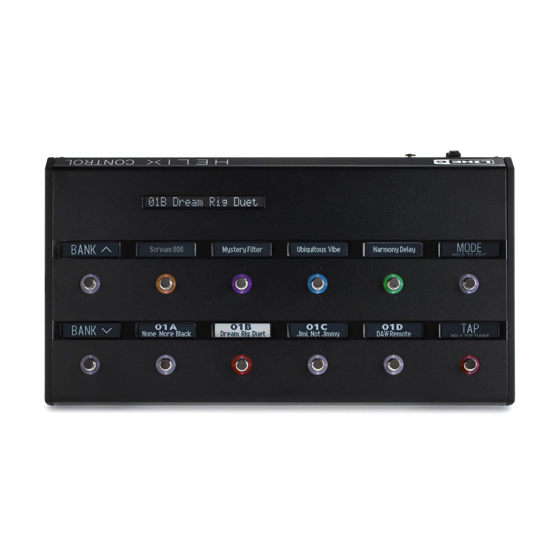 Line 6 Helix Control Floorboard for use with Helix Rack