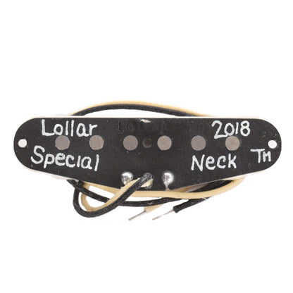 Lollar Special S Series Flat Pole Strat Pickup Parchment Neck Parts / Guitar Pickups