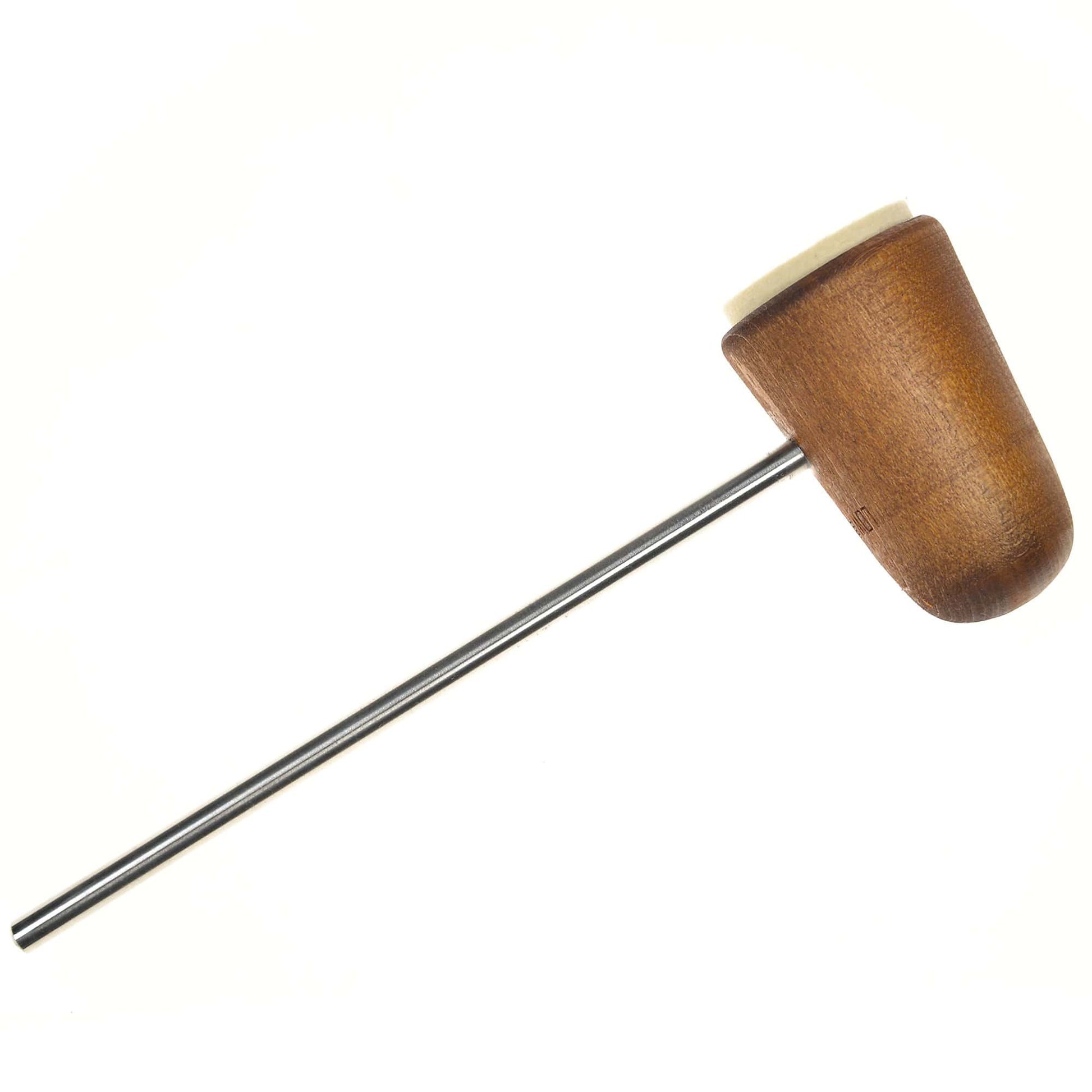 Low Boy Standard Felt Brown Bass Drum Beater Light Brown Drums and Percussion / Parts and Accessories / Drum Parts