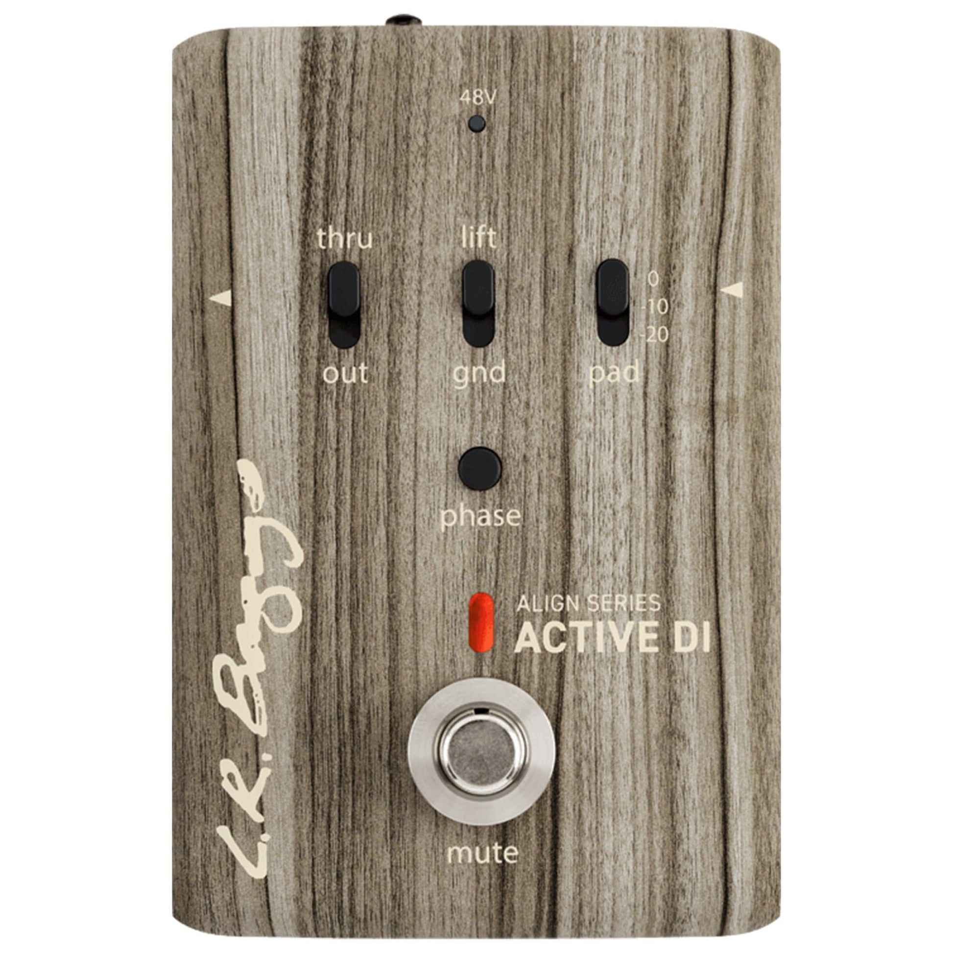 LR Baggs Align Acoustic Active DI Pedal Pro Audio / DI Boxes