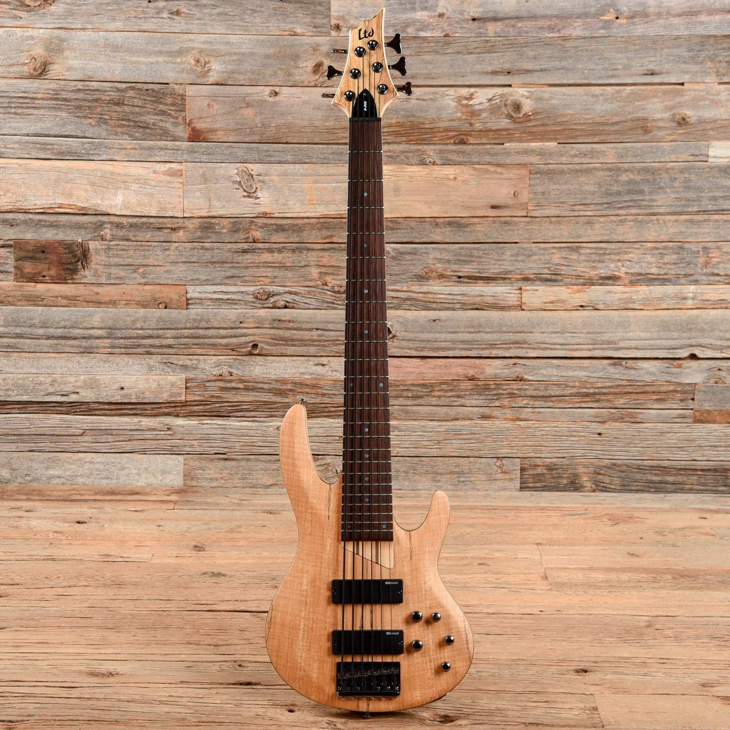 LTD B-206SM Spalted Maple 2020 Bass Guitars / 5-String or More