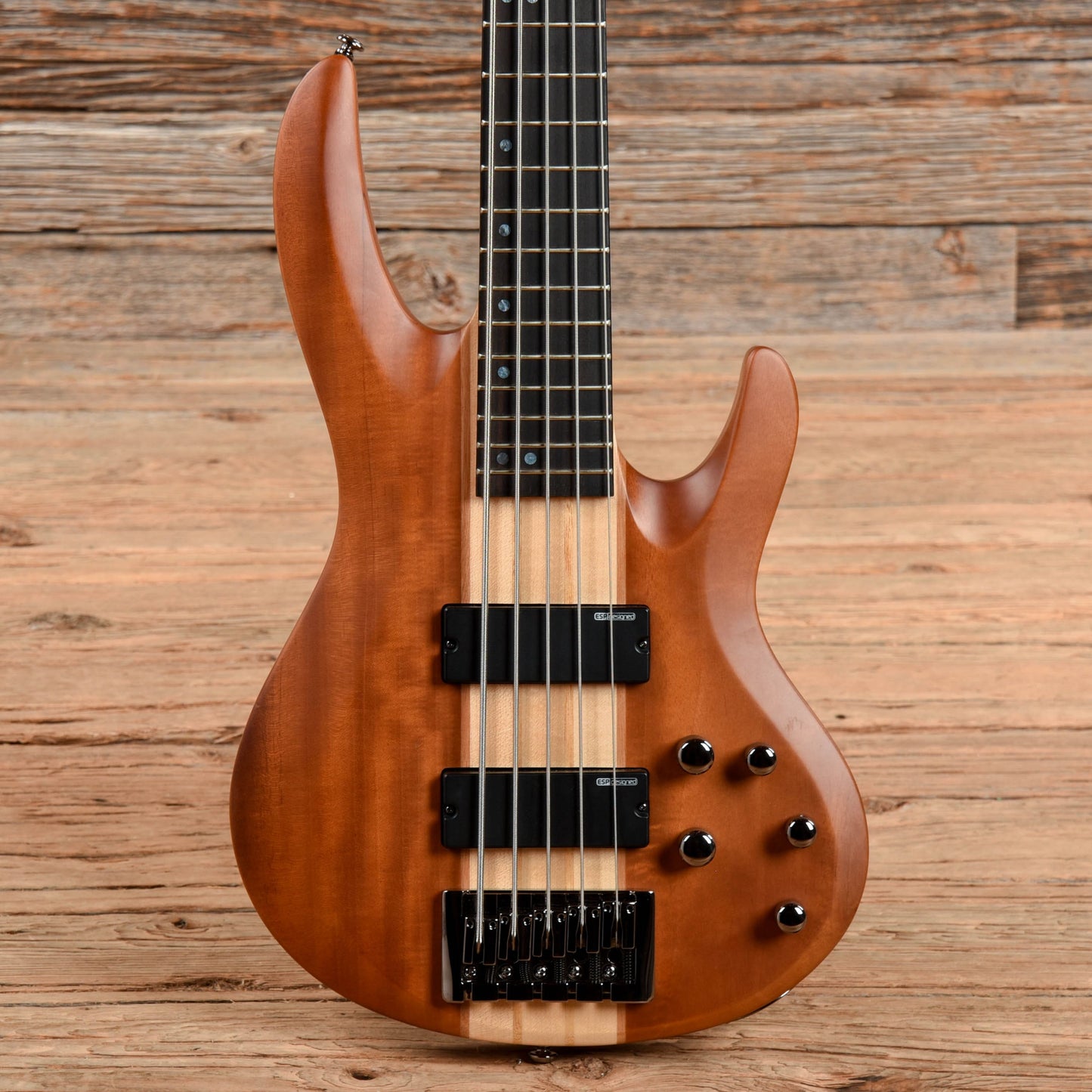 LTD B-5 Natural 2019 Bass Guitars / 5-String or More