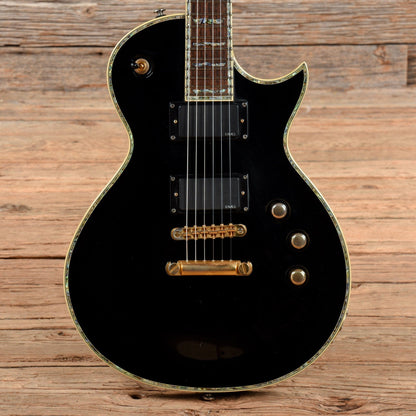 LTD EC-1000 Deluxe Black Electric Guitars / Solid Body