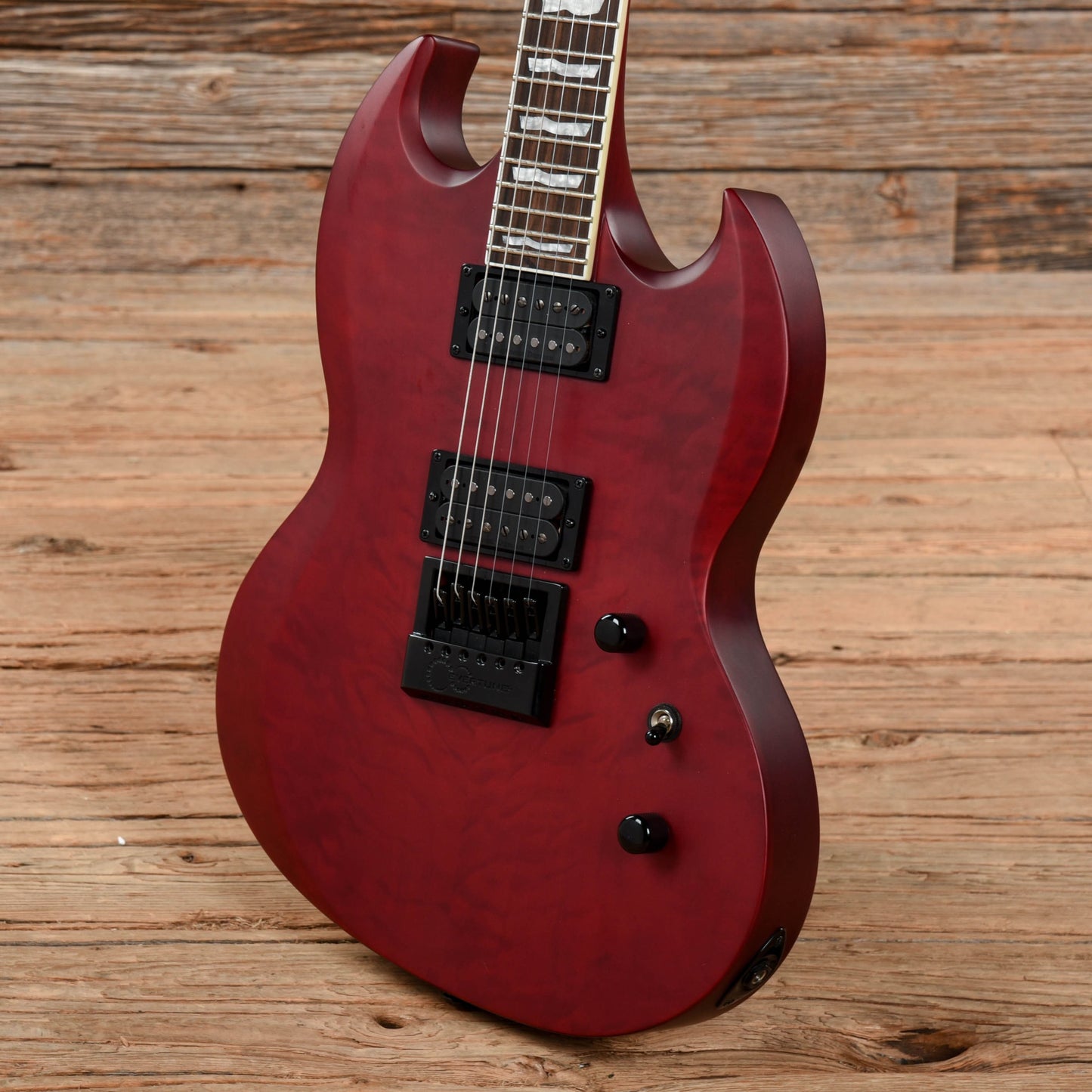 LTD Viper 1000 Deluxe Evertune See Through Black Cherry Stain 2019 Electric Guitars / Solid Body