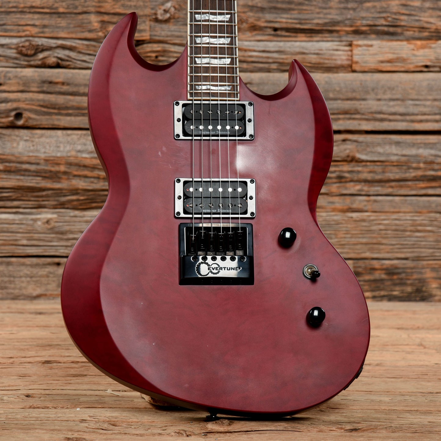 LTD Viper 1000 Deluxe Evertune See Through Black Cherry Stain 2019 Electric Guitars / Solid Body