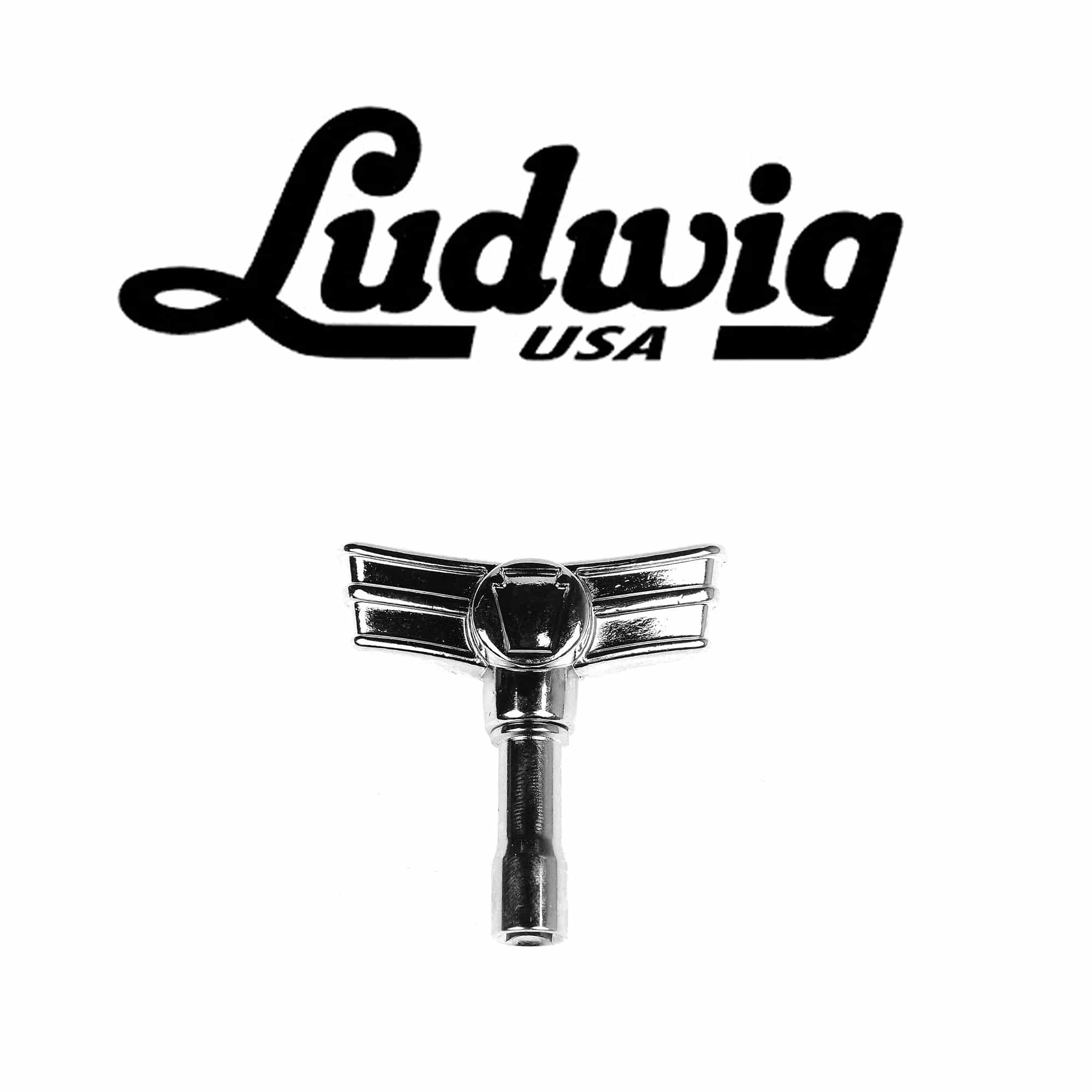 Ludwig Black Script Logo Decal اورLudwig Black Script Logo Decal اور  