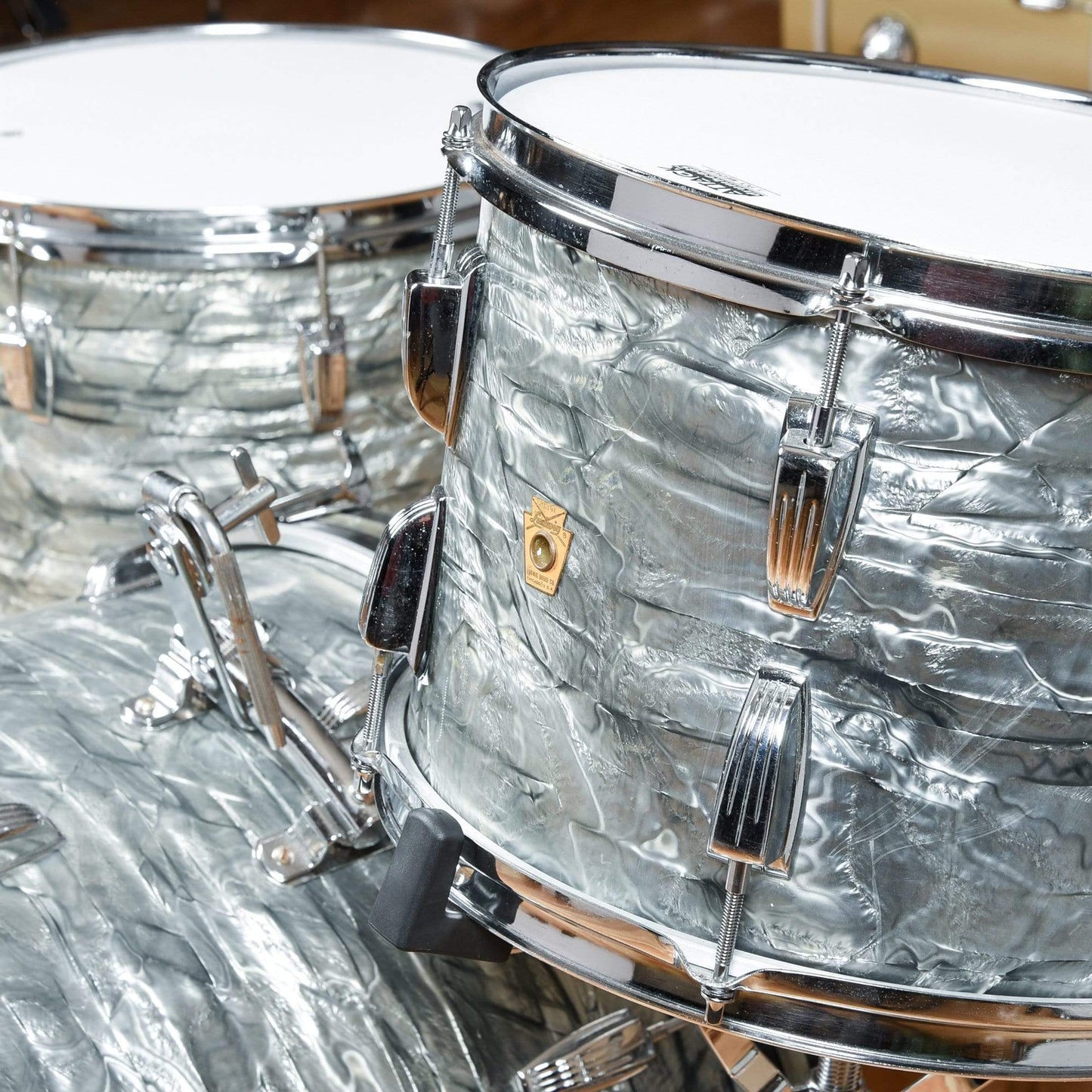 Ludwig 13/16/22 Sky Blue Pearl 1960s Drums and Percussion / Acoustic Drums / Full Acoustic Kits