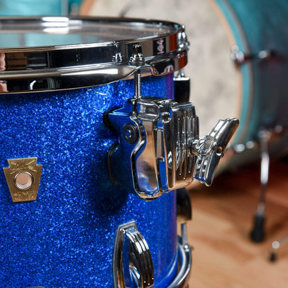 Ludwig Classic Maple 12/14/18 3pc. Drum Kit Blue Sparkle Drums and Percussion / Acoustic Drums / Full Acoustic Kits