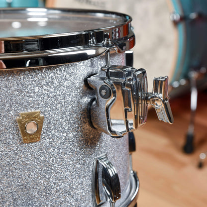 Ludwig Classic Maple 12/14/18 3pc. Drum Kit Silver Sparkle Drums and Percussion / Acoustic Drums / Full Acoustic Kits