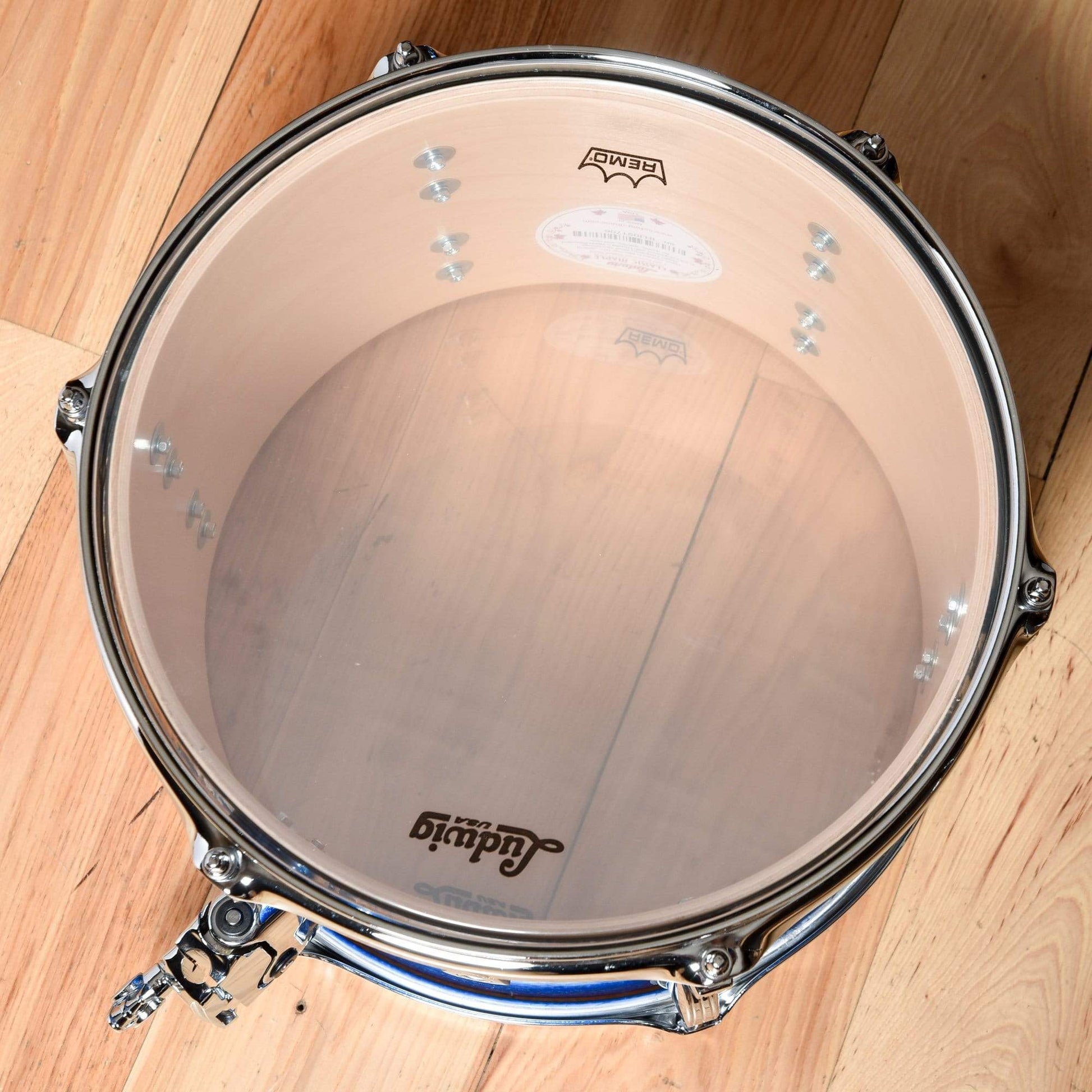 Ludwig Classic Maple 12/14/20 3pc. Drum Kit Blue Sparkle Drums and Percussion / Acoustic Drums / Full Acoustic Kits