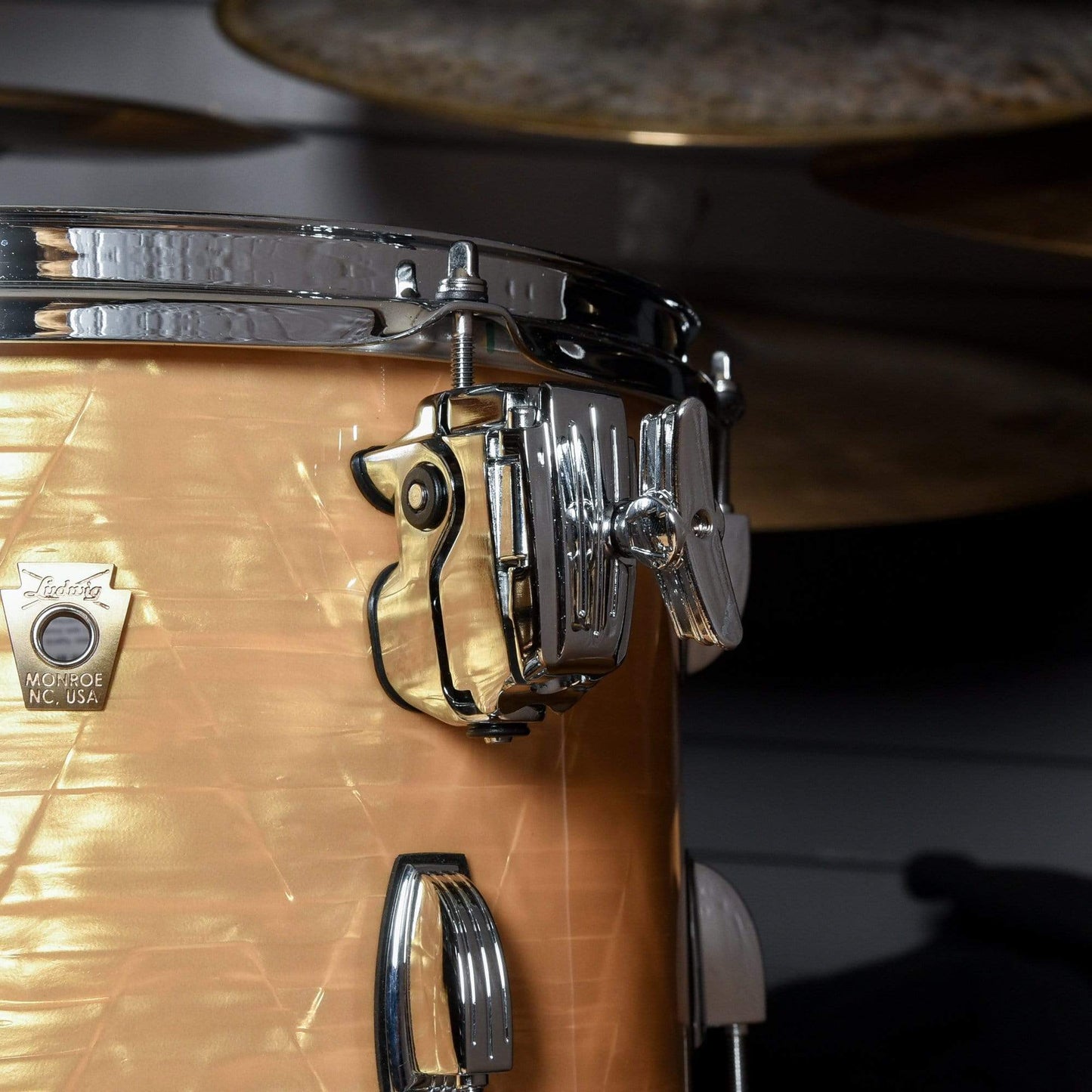 Ludwig Classic Maple 12/14/20 3pc. Kit Aged Onyx Marine Drums and Percussion / Acoustic Drums / Full Acoustic Kits