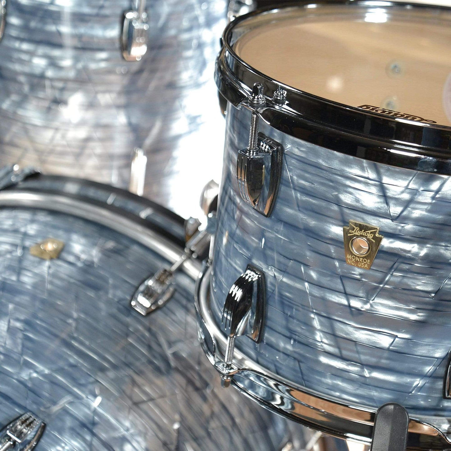 Ludwig Classic Maple 12/14/20 3pc. Kit Sky Blue Pearl Drums and Percussion / Acoustic Drums / Full Acoustic Kits