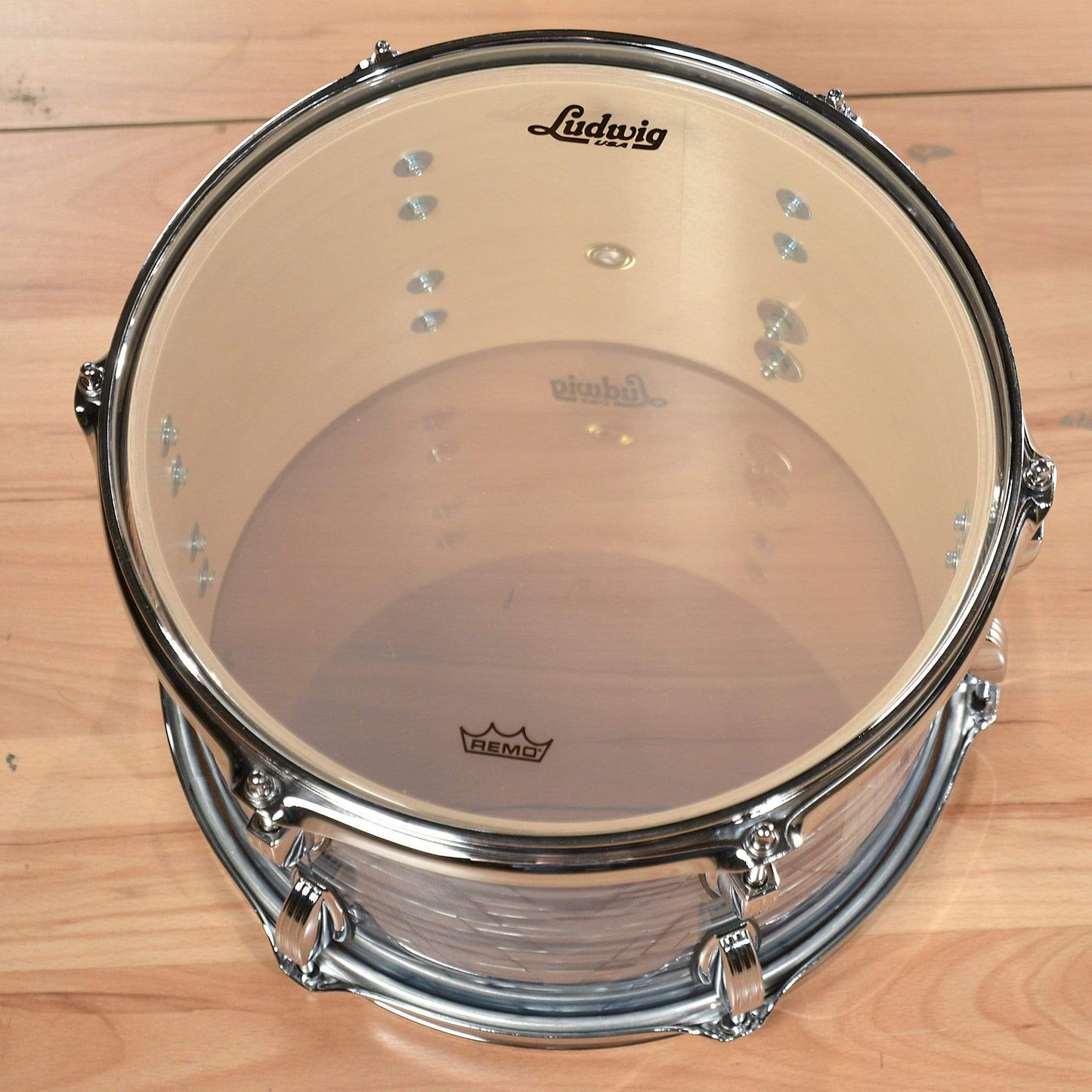 Ludwig Classic Maple 12/14/20 3pc. Kit Sky Blue Pearl Drums and Percussion / Acoustic Drums / Full Acoustic Kits