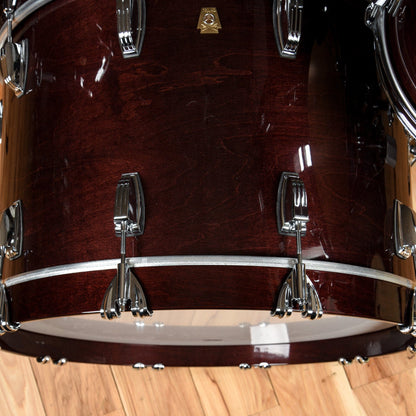 Ludwig Classic Maple 13/16/22 3pc. Drum Kit Mahogany Stain Lacquer Drums and Percussion / Acoustic Drums / Full Acoustic Kits