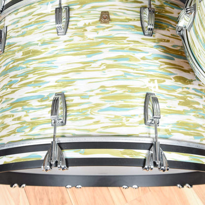 Ludwig Classic Maple 13/16/24 3pc. Drum Kit Blue/Olive Oyster Drums and Percussion / Acoustic Drums / Full Acoustic Kits