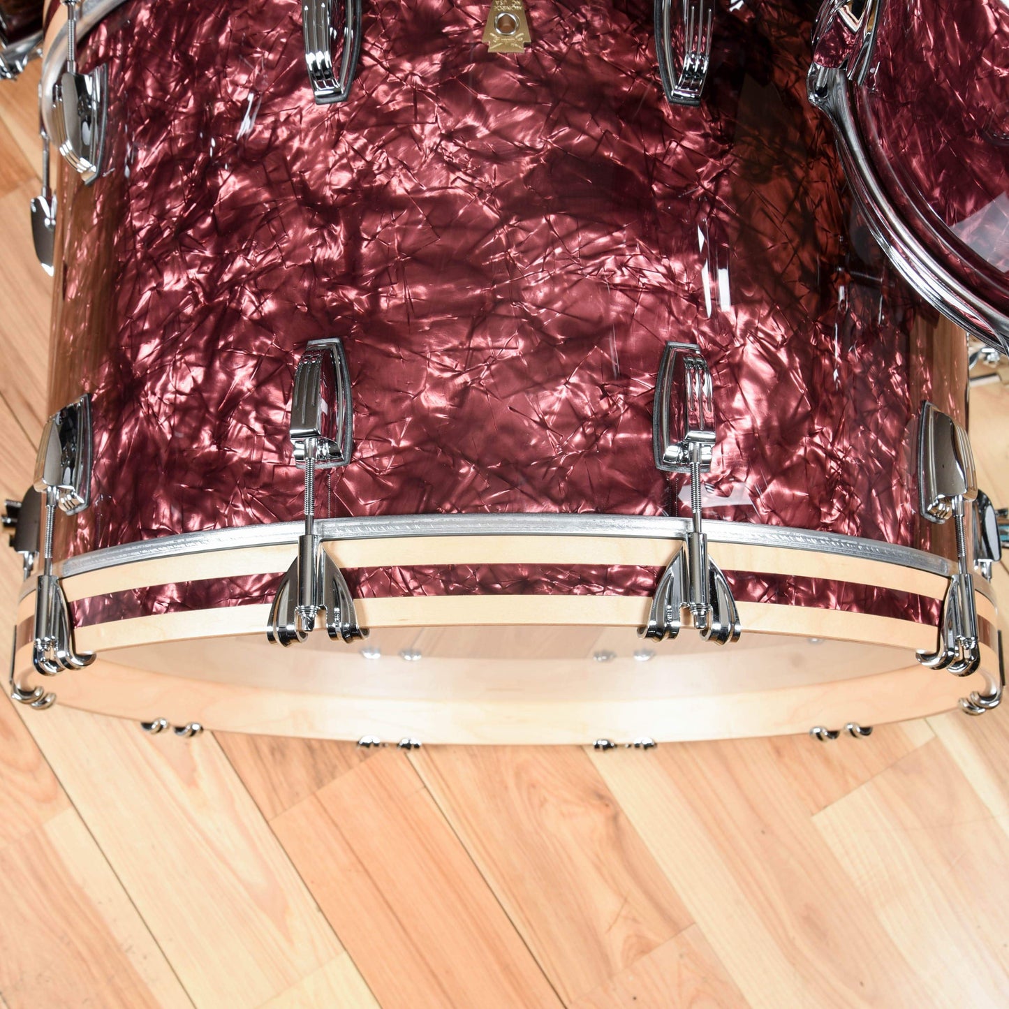 Ludwig Classic Maple 13/16/24 3pc. Drum Kit Burgundy Pearl Drums and Percussion / Acoustic Drums / Full Acoustic Kits