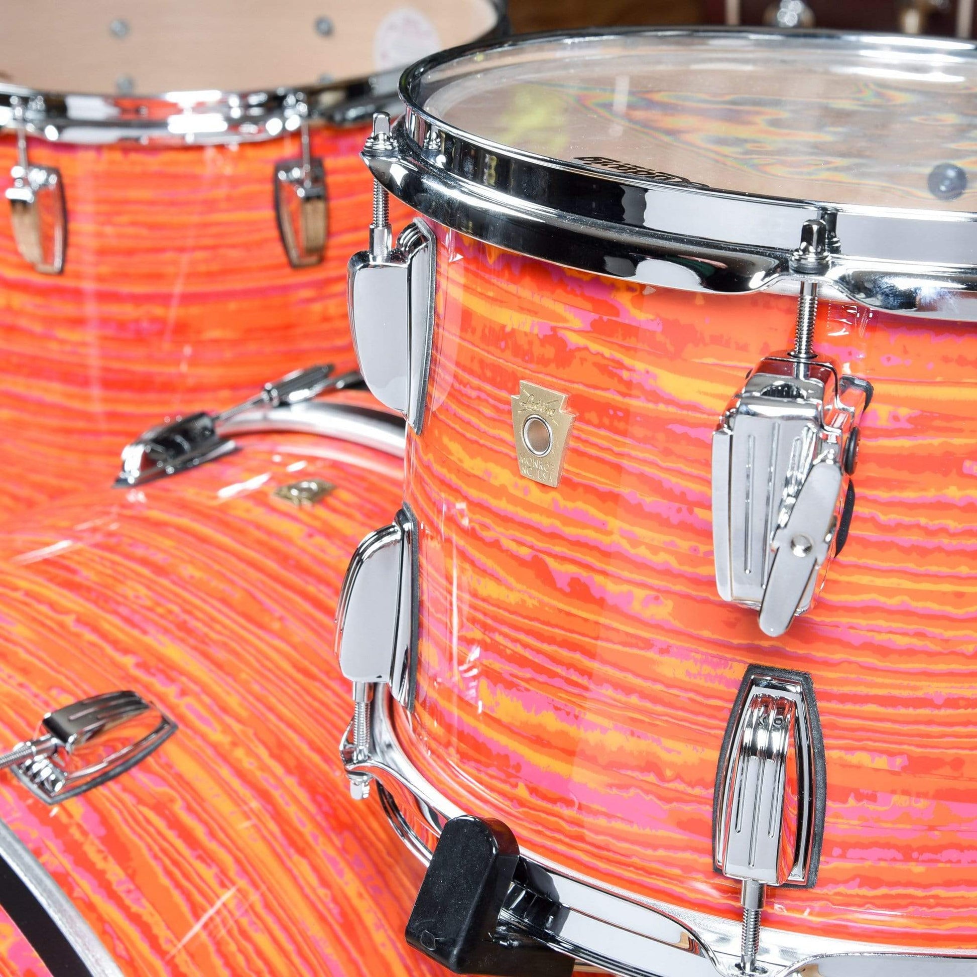 Ludwig Classic Maple 13/16/24 3pc. Drum Kit Mod Orange Drums and Percussion / Acoustic Drums / Full Acoustic Kits