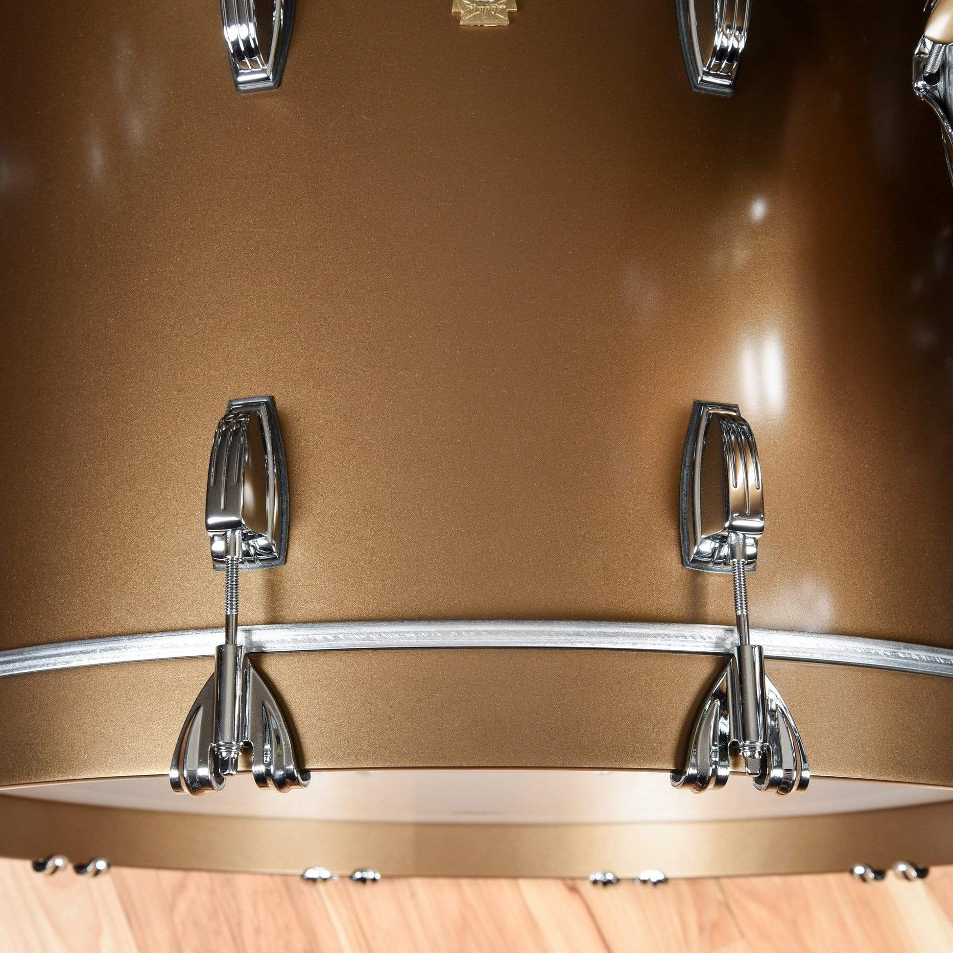 Ludwig Classic Maple 13/16/24 3pc. Drum Kit Vintage Bronze Mist Drums and Percussion / Acoustic Drums / Full Acoustic Kits