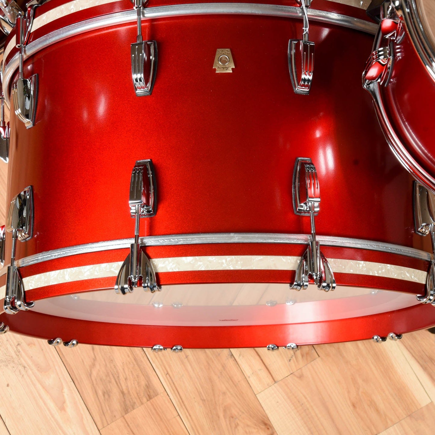 Ludwig Classic Maple 13/16/24x12 3pc. Drum Kit Diablo Red Drums and Percussion / Acoustic Drums / Full Acoustic Kits