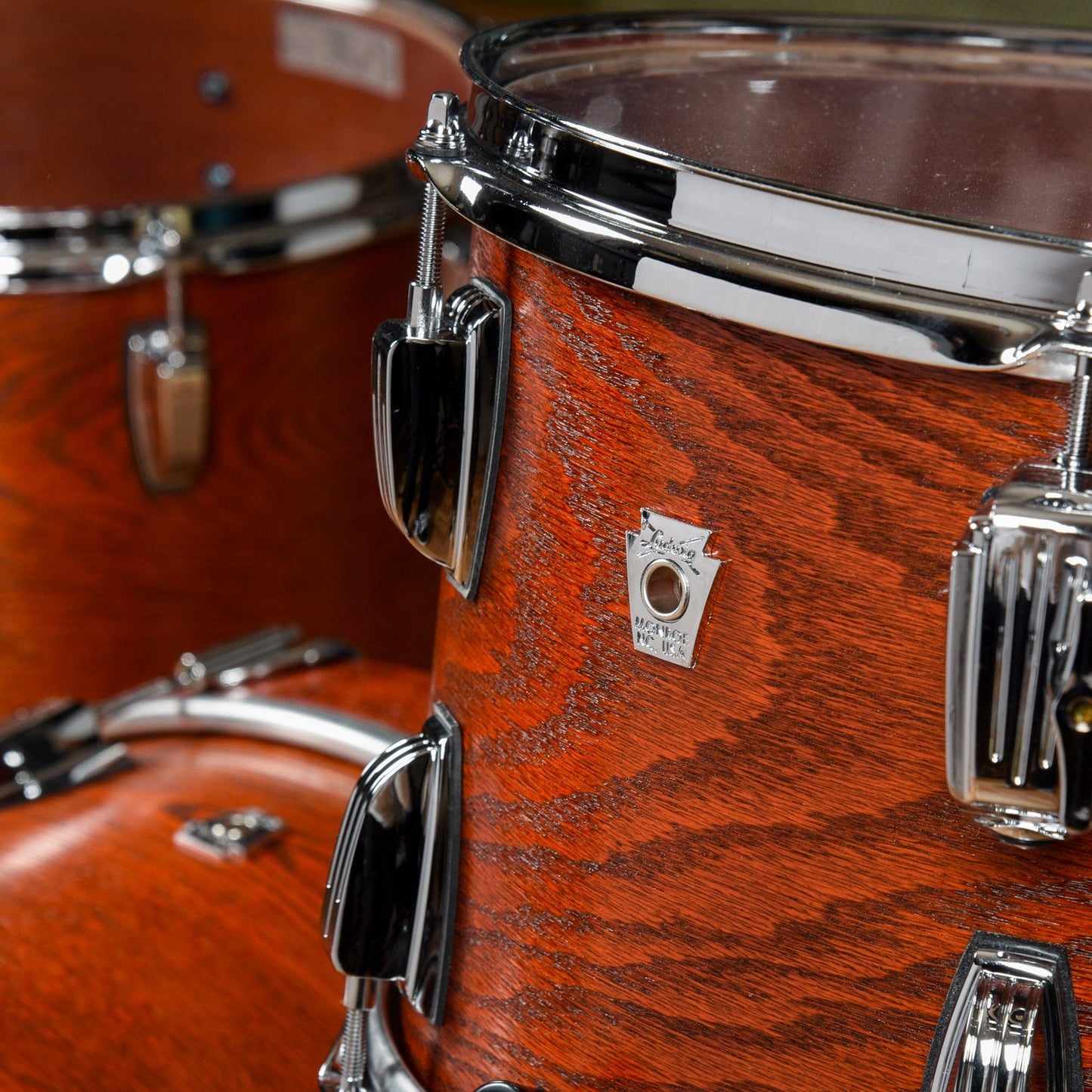 Ludwig Classic Oak 13/16/24 3pc. Drum Kit Tennessee Whiskey Drums and Percussion / Acoustic Drums / Full Acoustic Kits