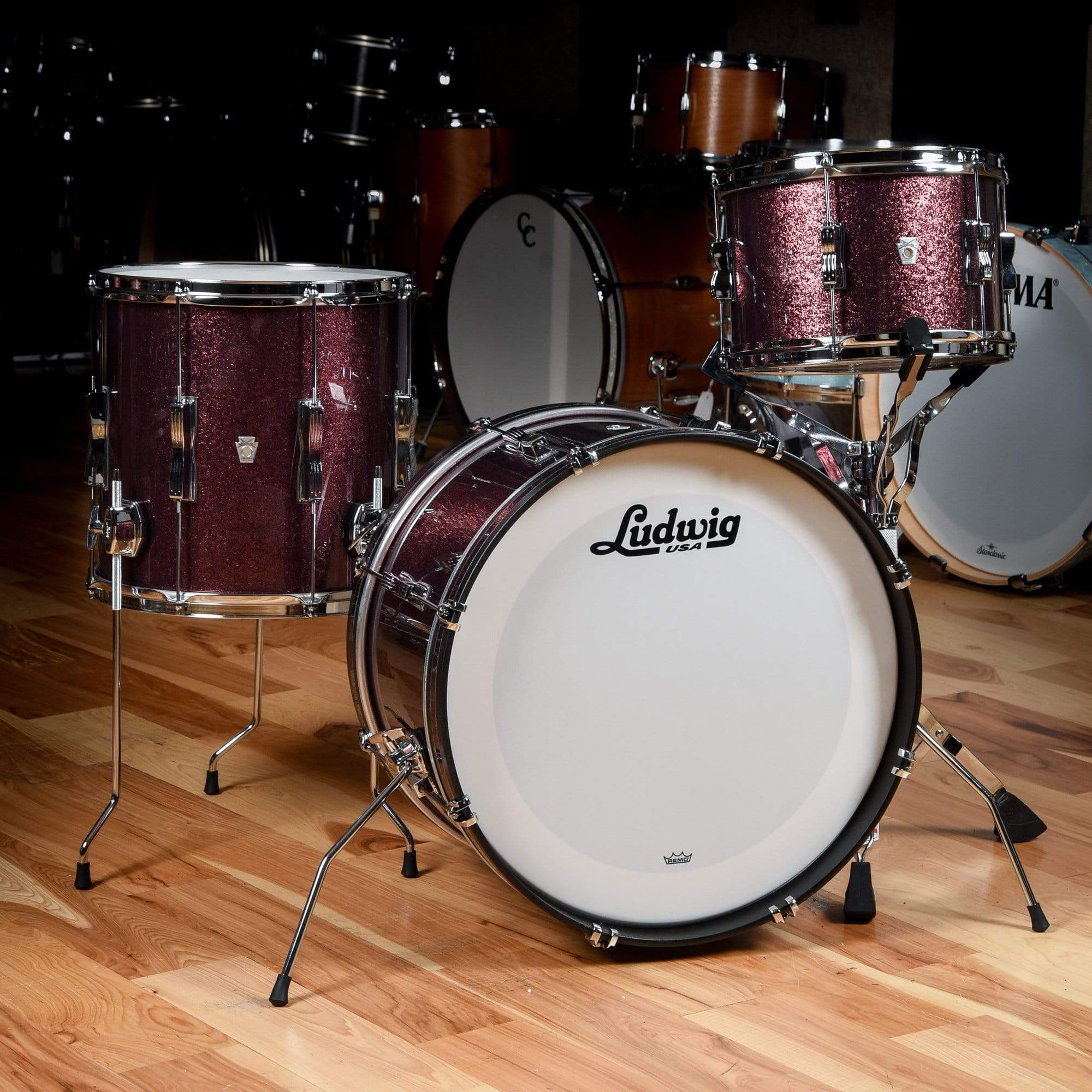 20x12 3pc. Set Drum Burgundy Mist20x12 3pc. Set Drum Burgundy Mist  